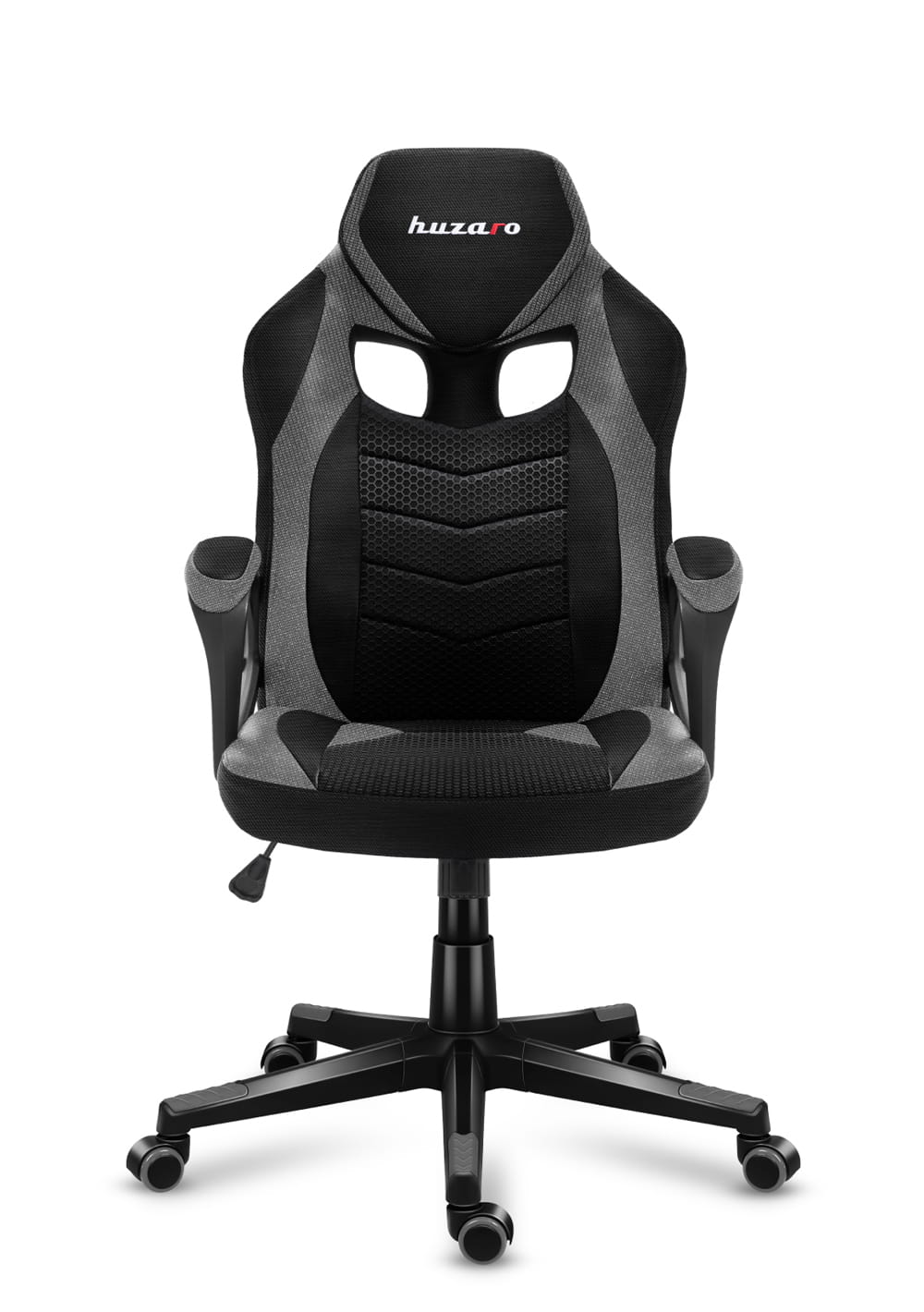 Huzaro FORCE 2.5 grijze mesh-gamingstoel