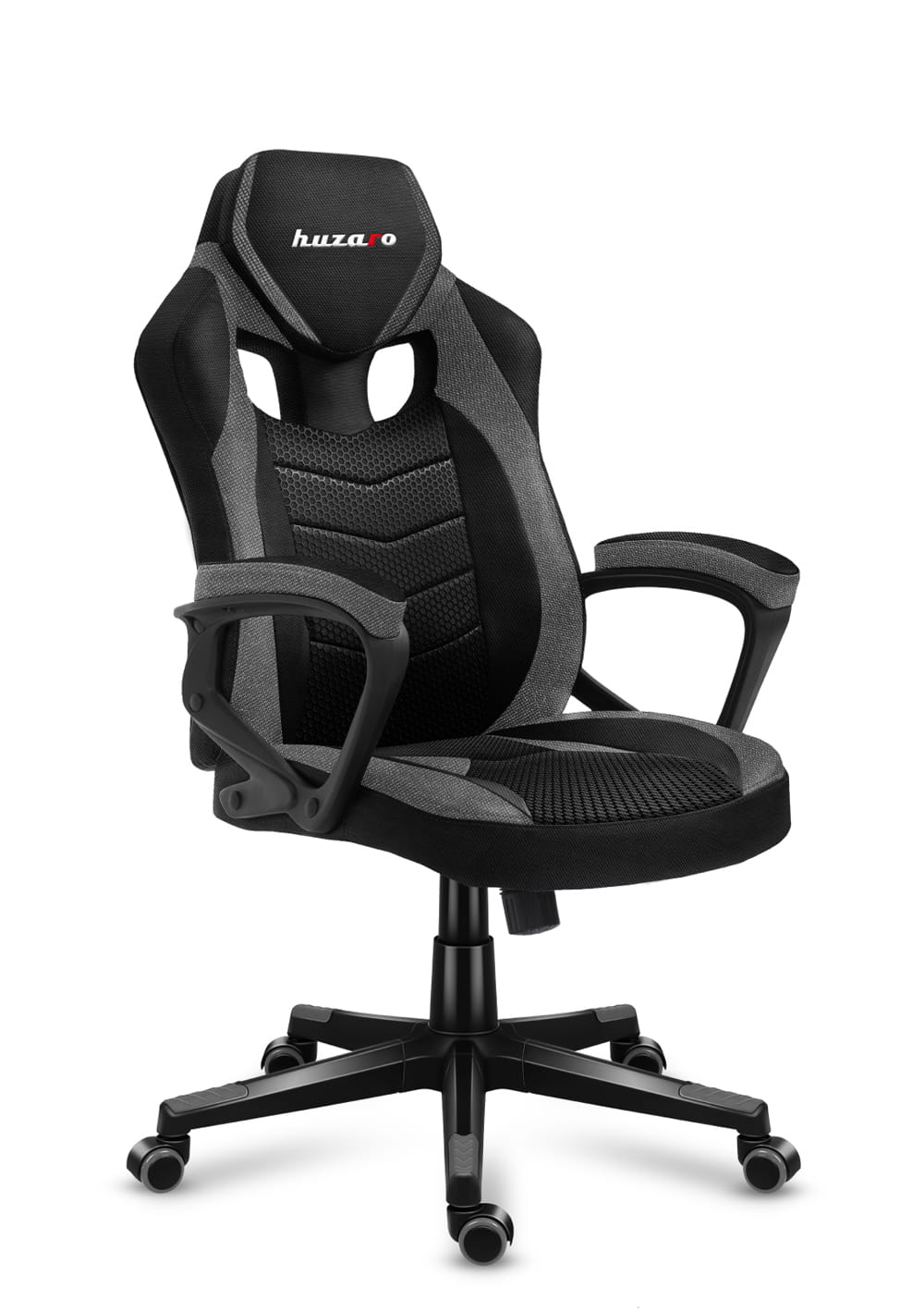Huzaro FORCE 2.5 grijze mesh-gamingstoel