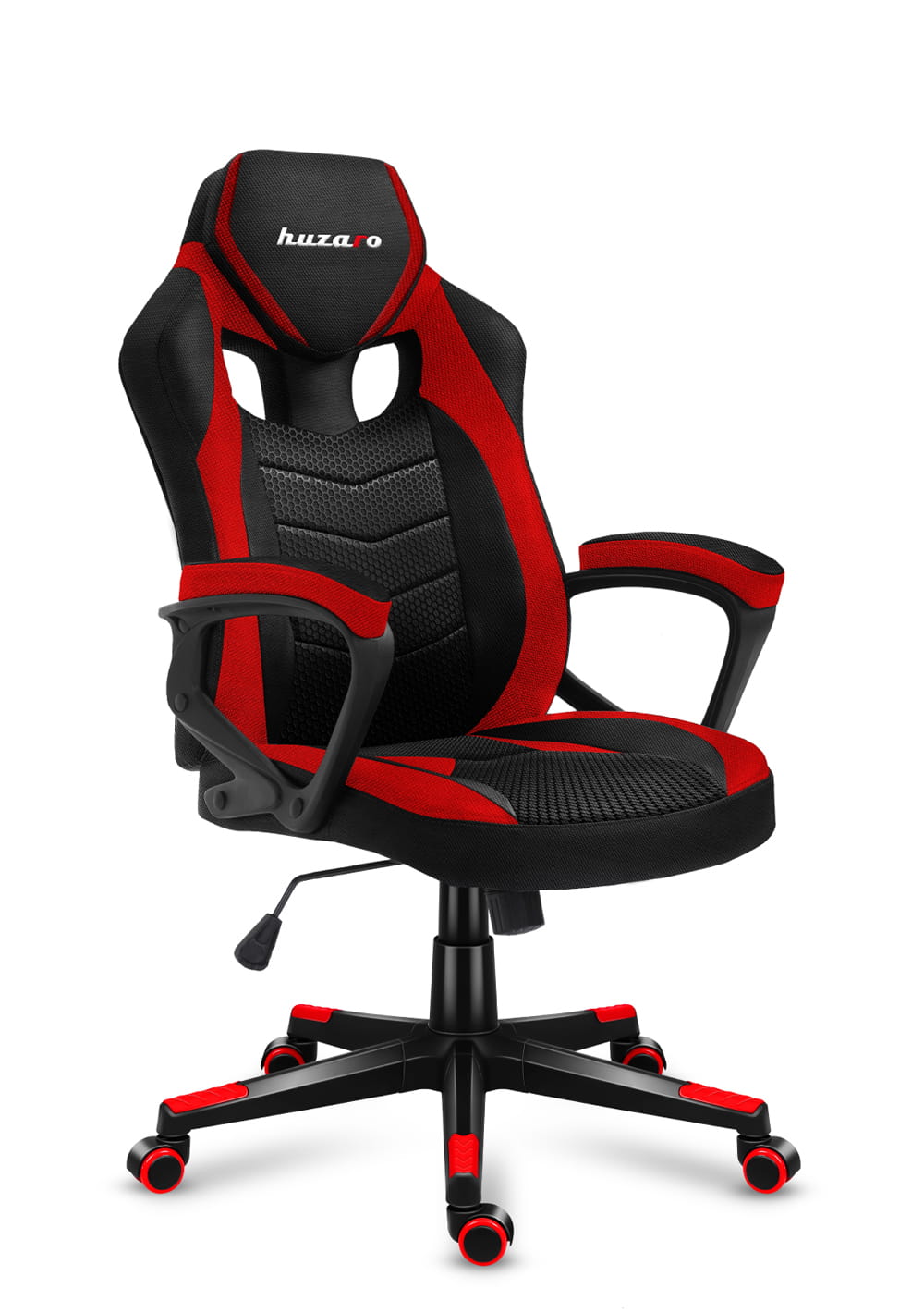 HUZARO FORCE 2.5 Red Mesh gamingstoel