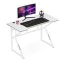 Huzaro Hero 1.6 White gamingbureau, 120 cm