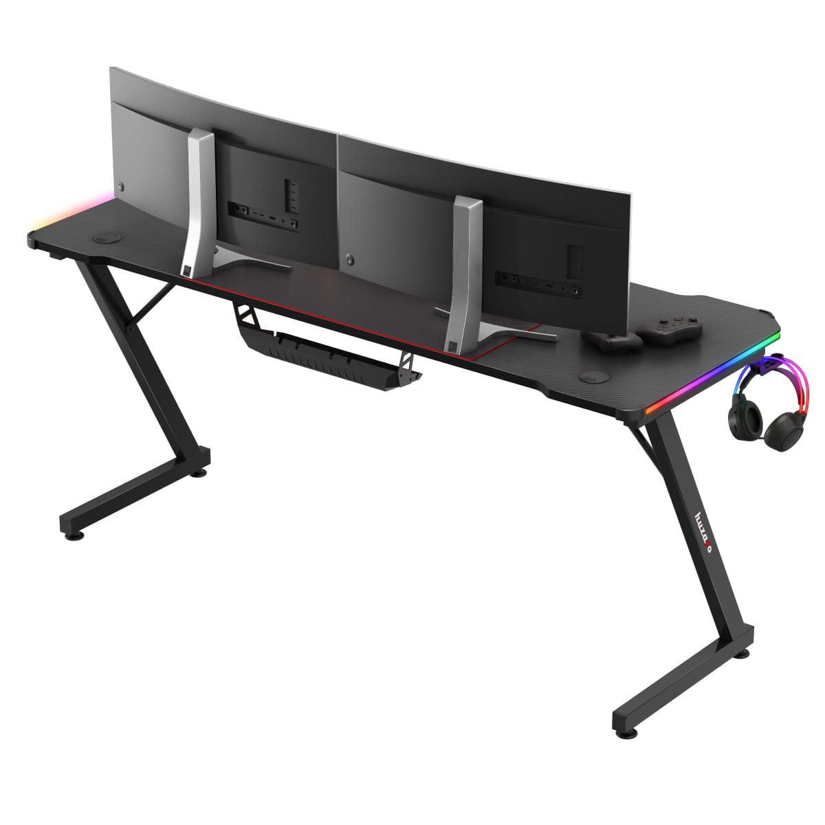 Huzaro Hero 4.8 RGB gamingbureau, 160 cm