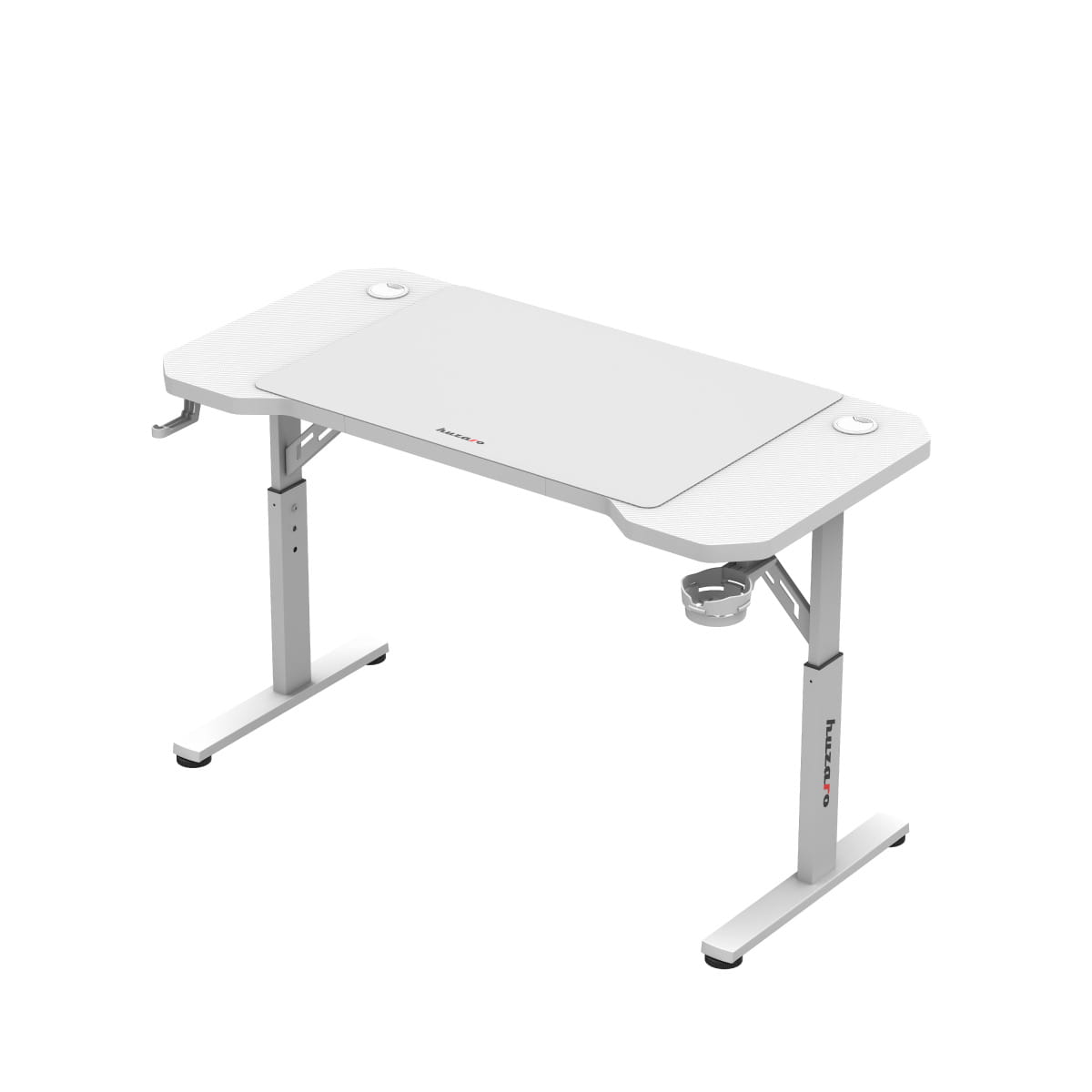 Huzaro Hero 2.6 White gamingbureau, 120 cm