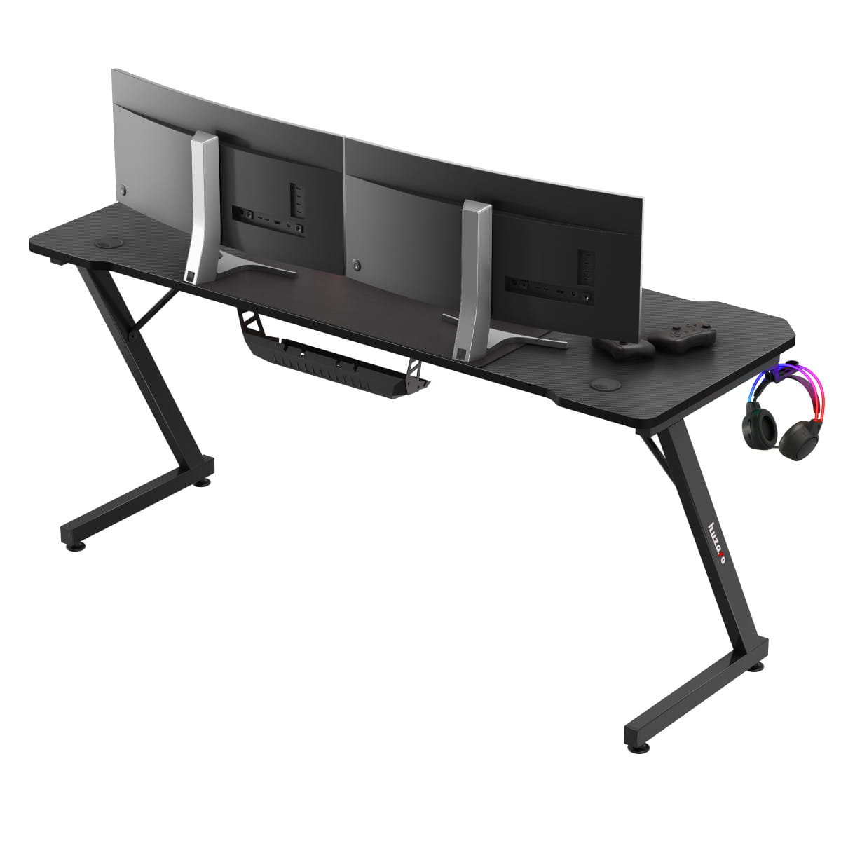Huzaro Hero 4.8 Black gamingbureau, 160 cm