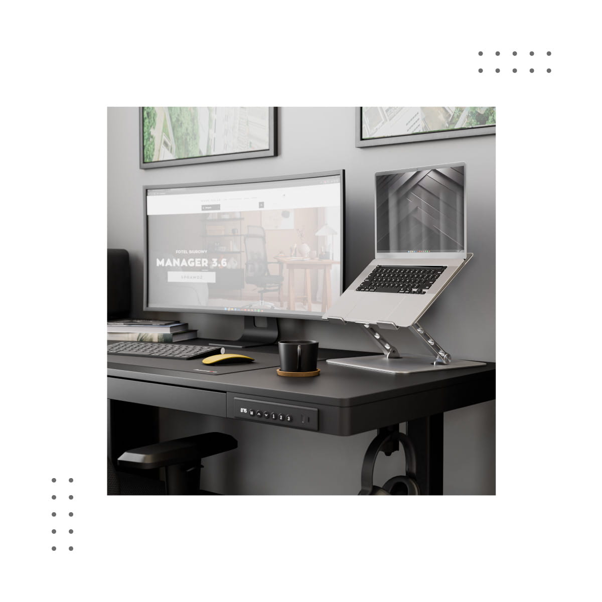 Mark Adler Stand 2.5 laptopstandaard