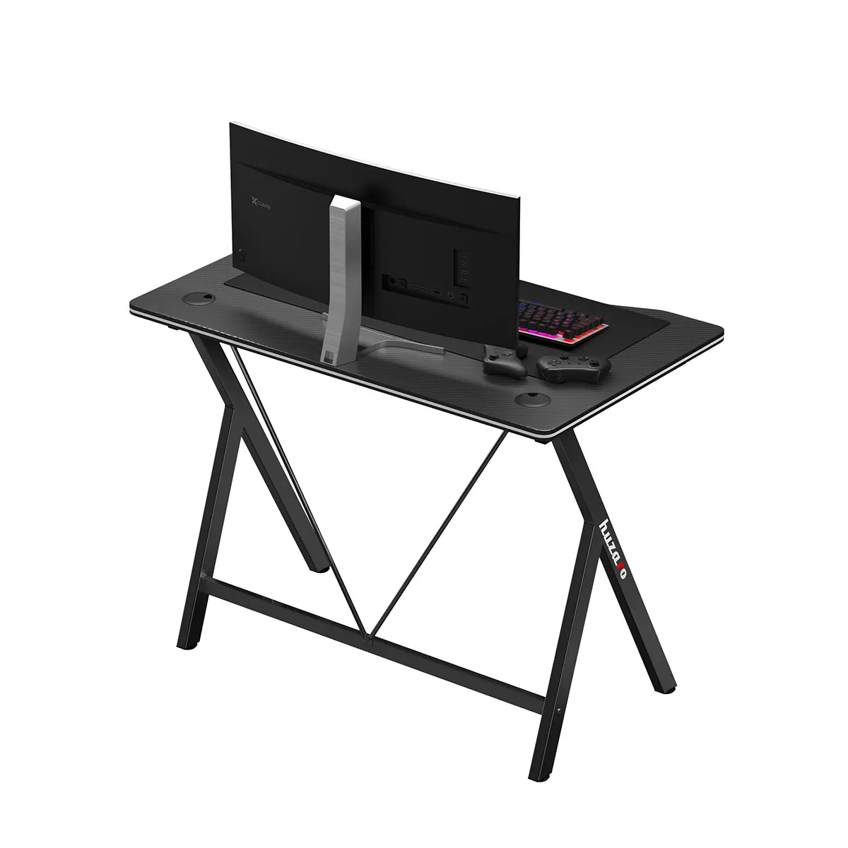 Huzaro Hero 1.4 Black gamingbureau, 100 cm