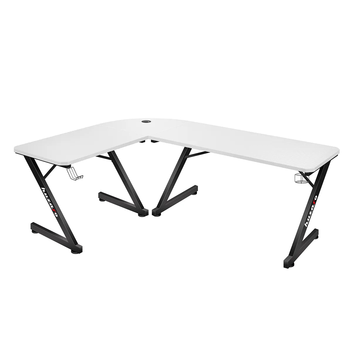 Huzaro Hero 7.0 White gamingbureau, 154 cm
