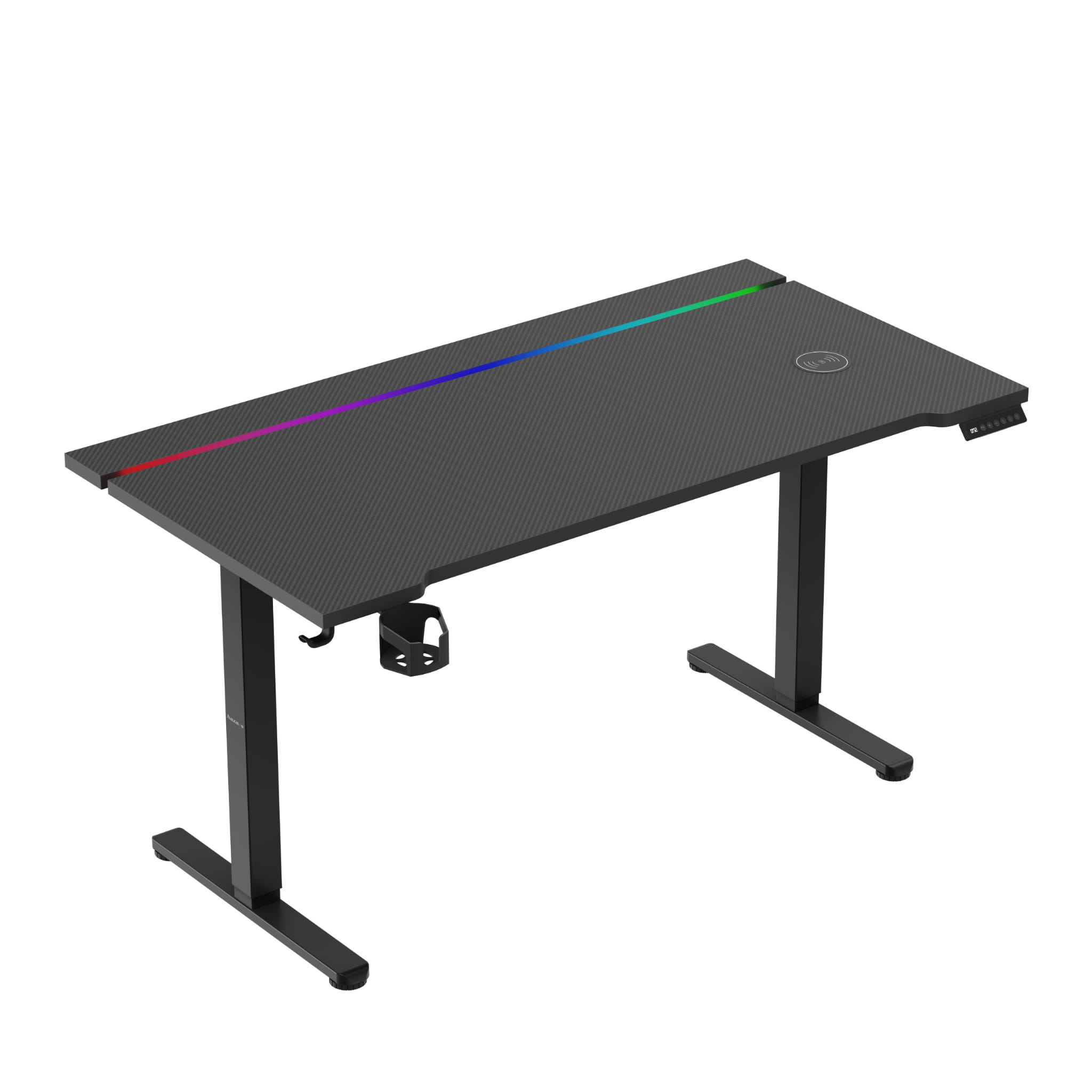 Huzaro Hero 8.7 RGB LED elektrisch bureau, 140 cm