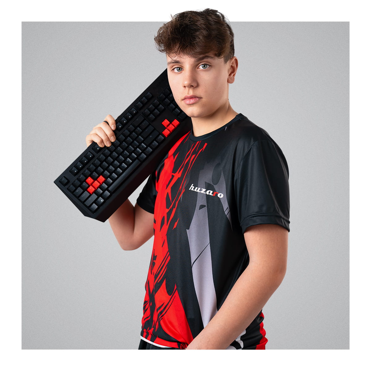 Huzaro-gaming-T-shirt, maat XL