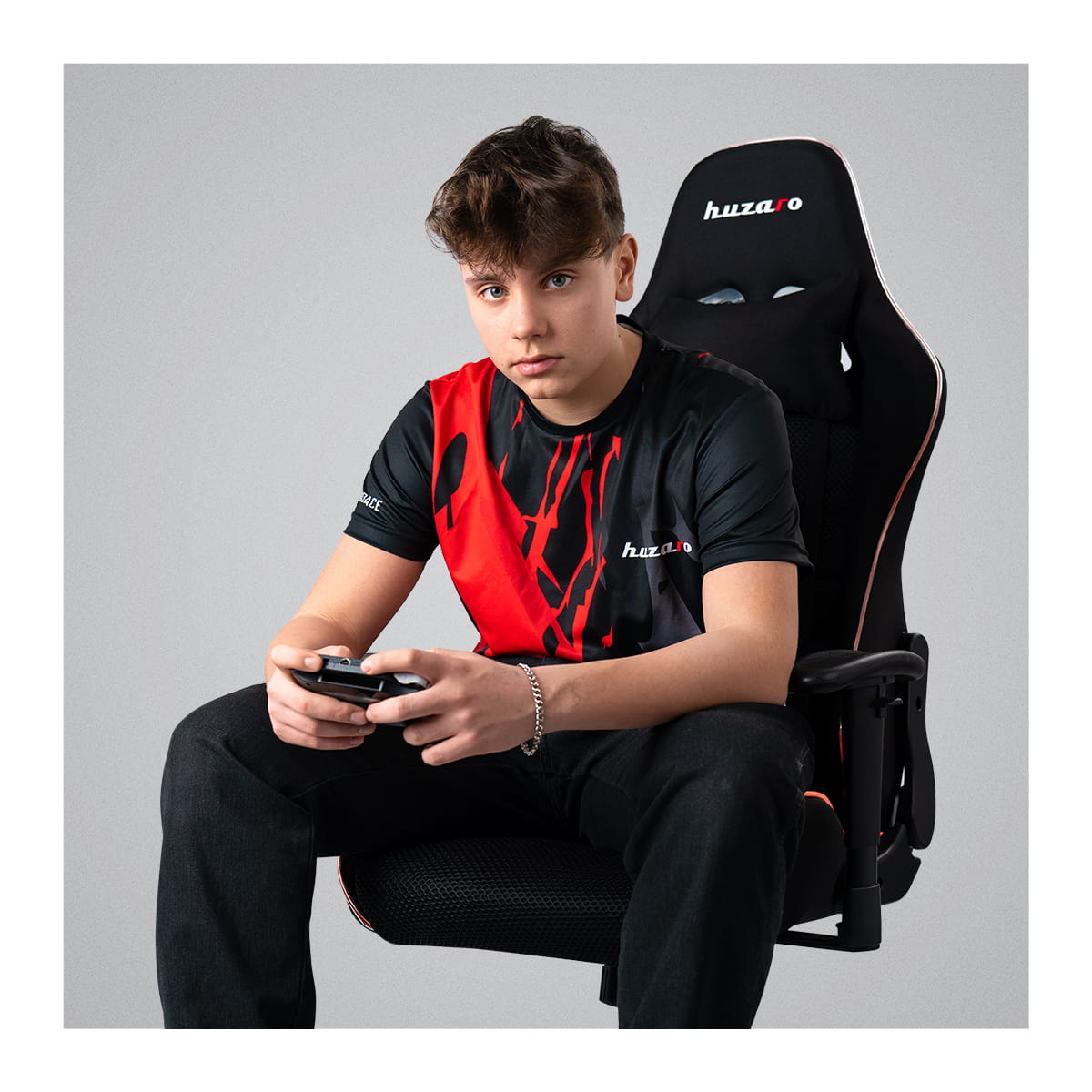 Huzaro-gaming-T-shirt, maat XL