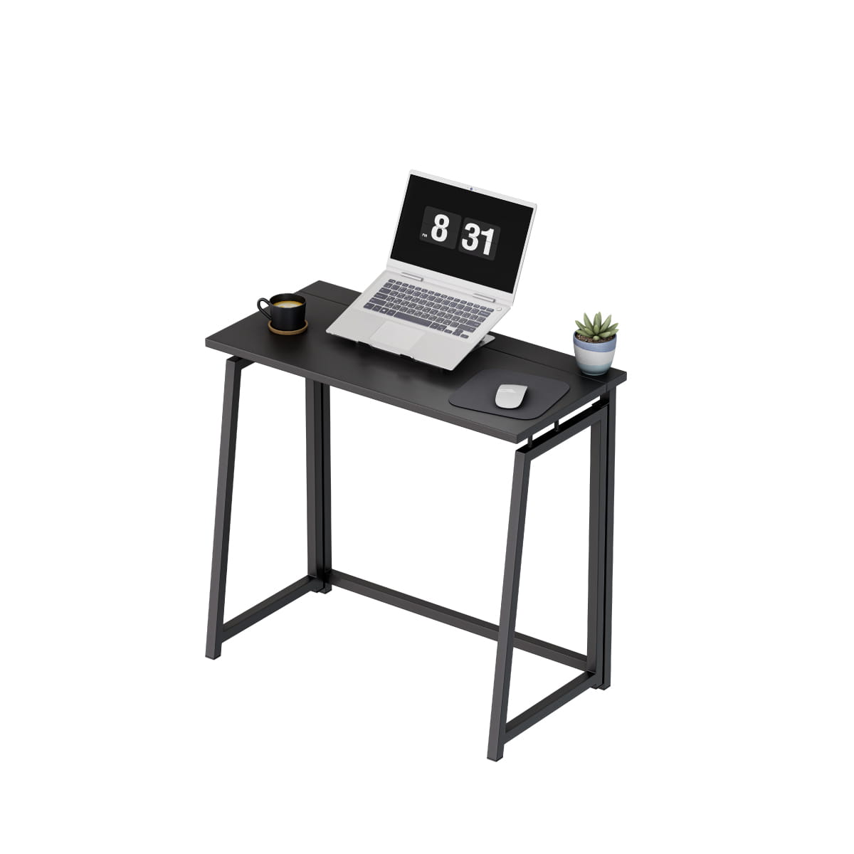 Opvouwbaar bureau Mark Adler Leader 1.5 Black 80 cm
