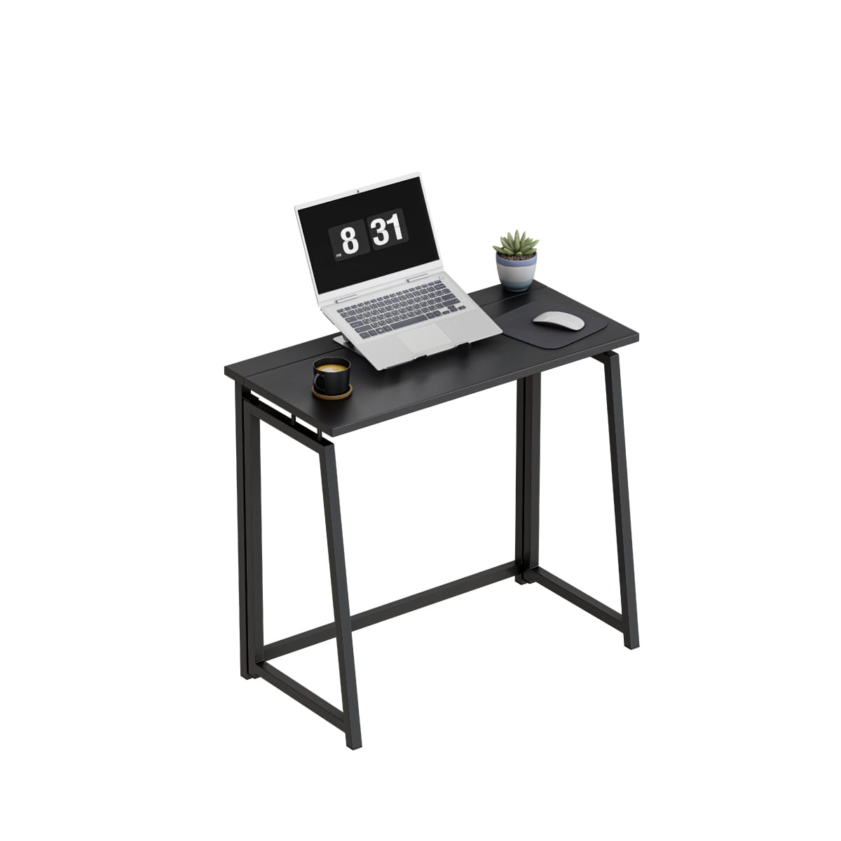 Opvouwbaar bureau Mark Adler Leader 1.5 Black 80 cm