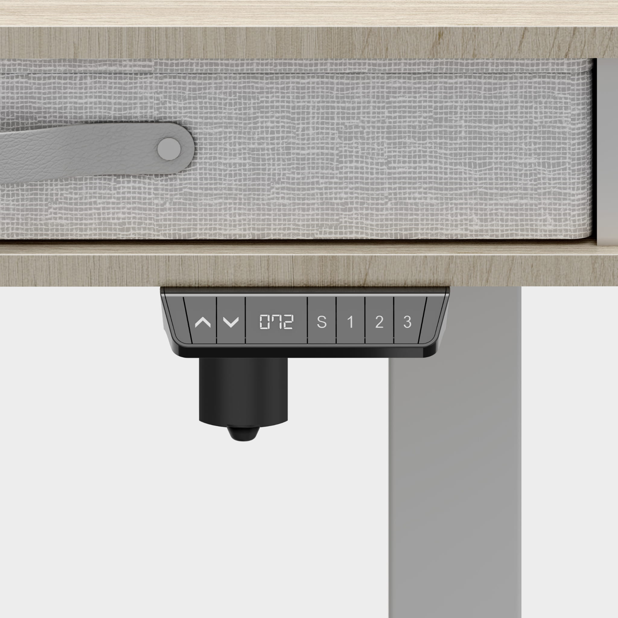 Mark Adler Leader 8.0 White elektrisch verstelbaar bureau, 120 cm