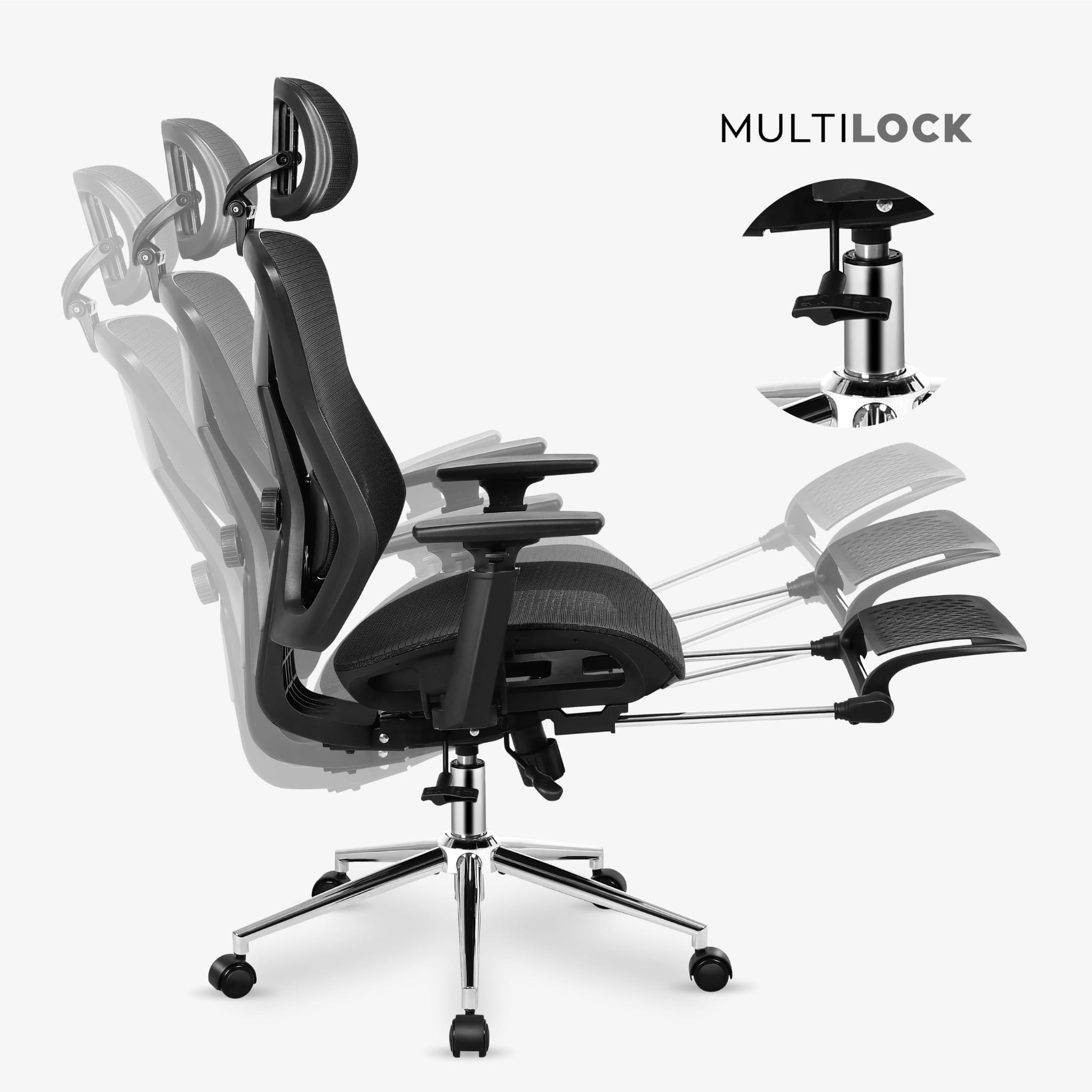 Mark Adler Expert 5.7 Black draaistoel
