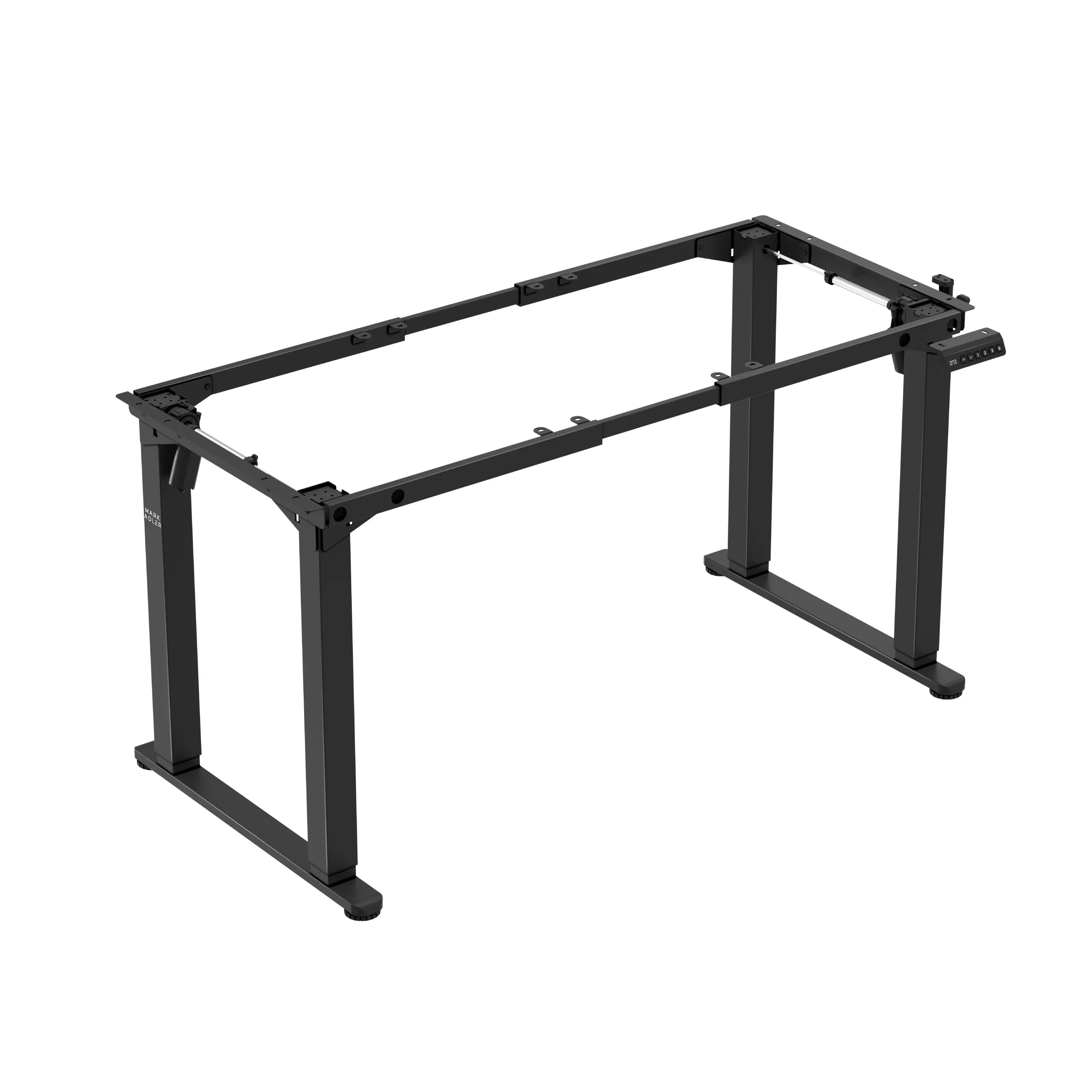Mark Adler Xeno 5.0 Black elektrisch bureau met twee motoren