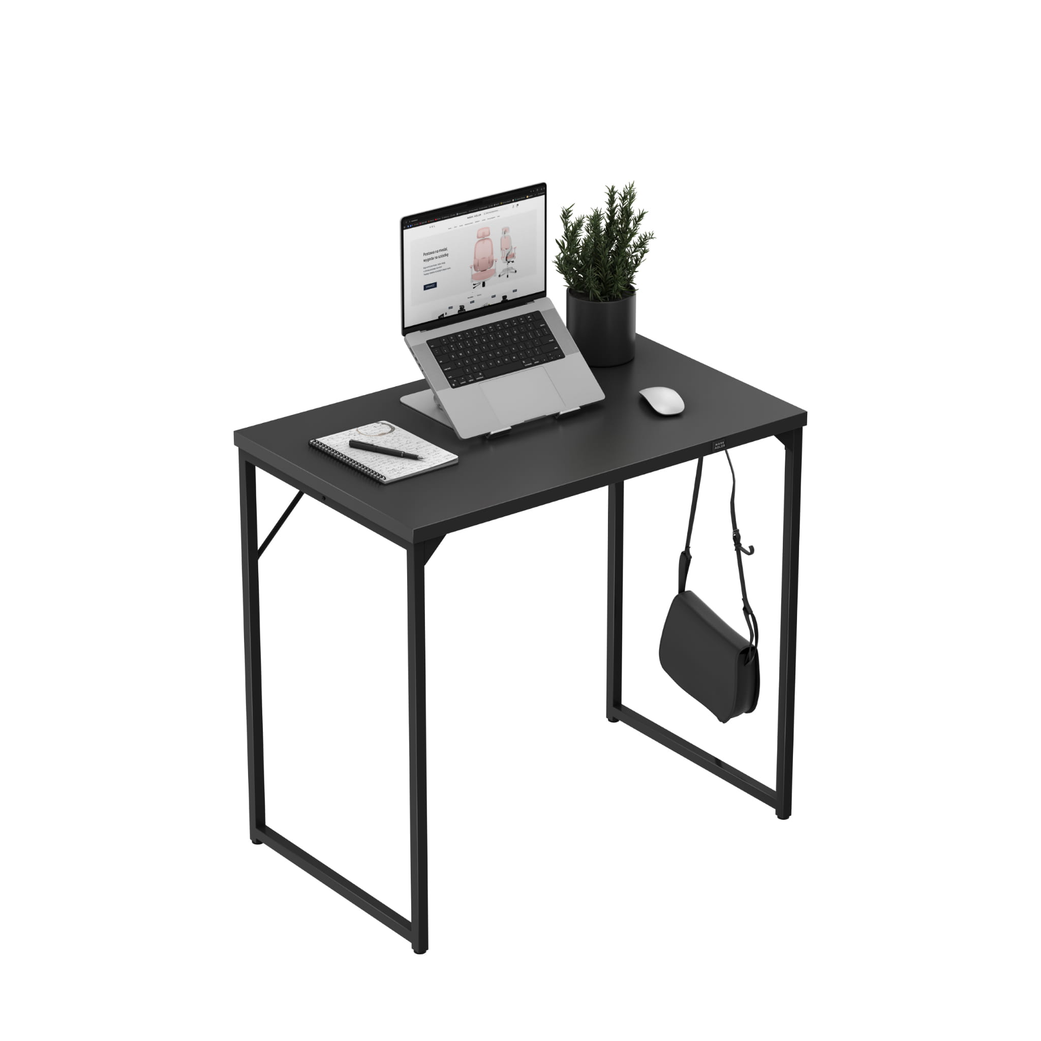 Klein bureau Mark Adler Leader 1.3 Black 80 cm