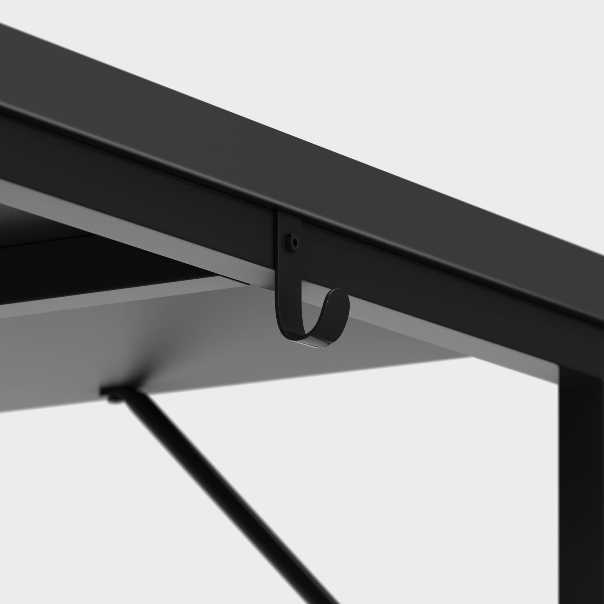 Klein bureau Mark Adler Leader 1.3 Black 80 cm