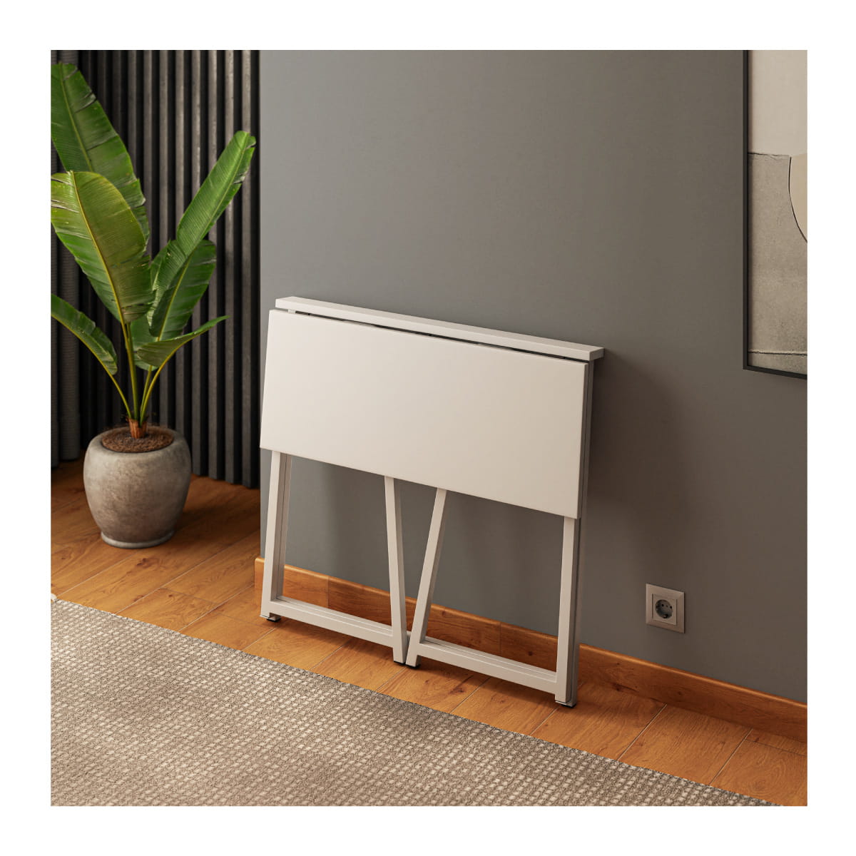 Mark Adler Leader 1.5 White opvouwbaar bureau, 80 cm