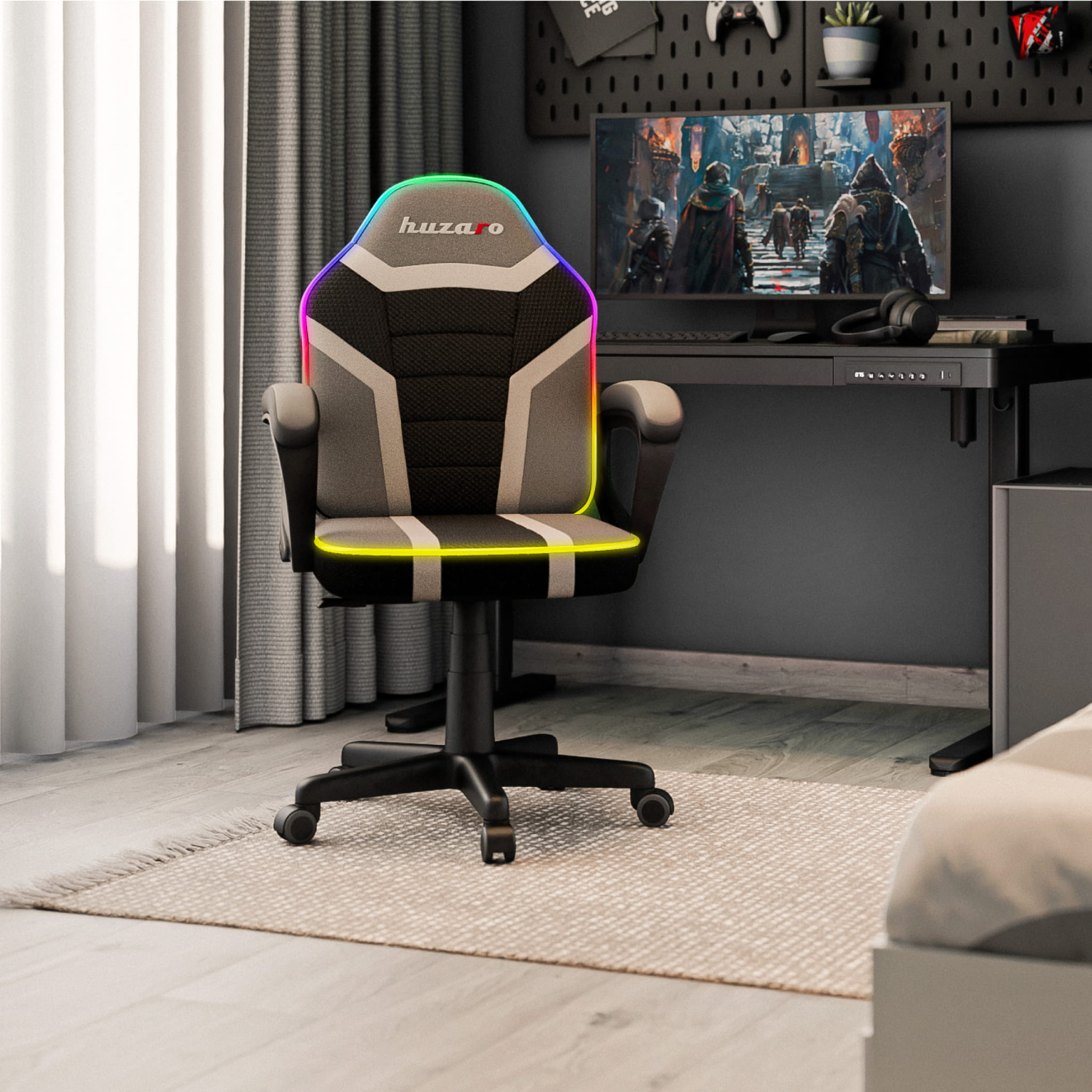 Huzaro Ranger 1.0 RGB gamingstoel voor kinderen