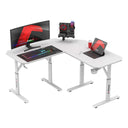 Hoekgamingbureau met hoogteverstelling Huzaro Hero 7.3 White