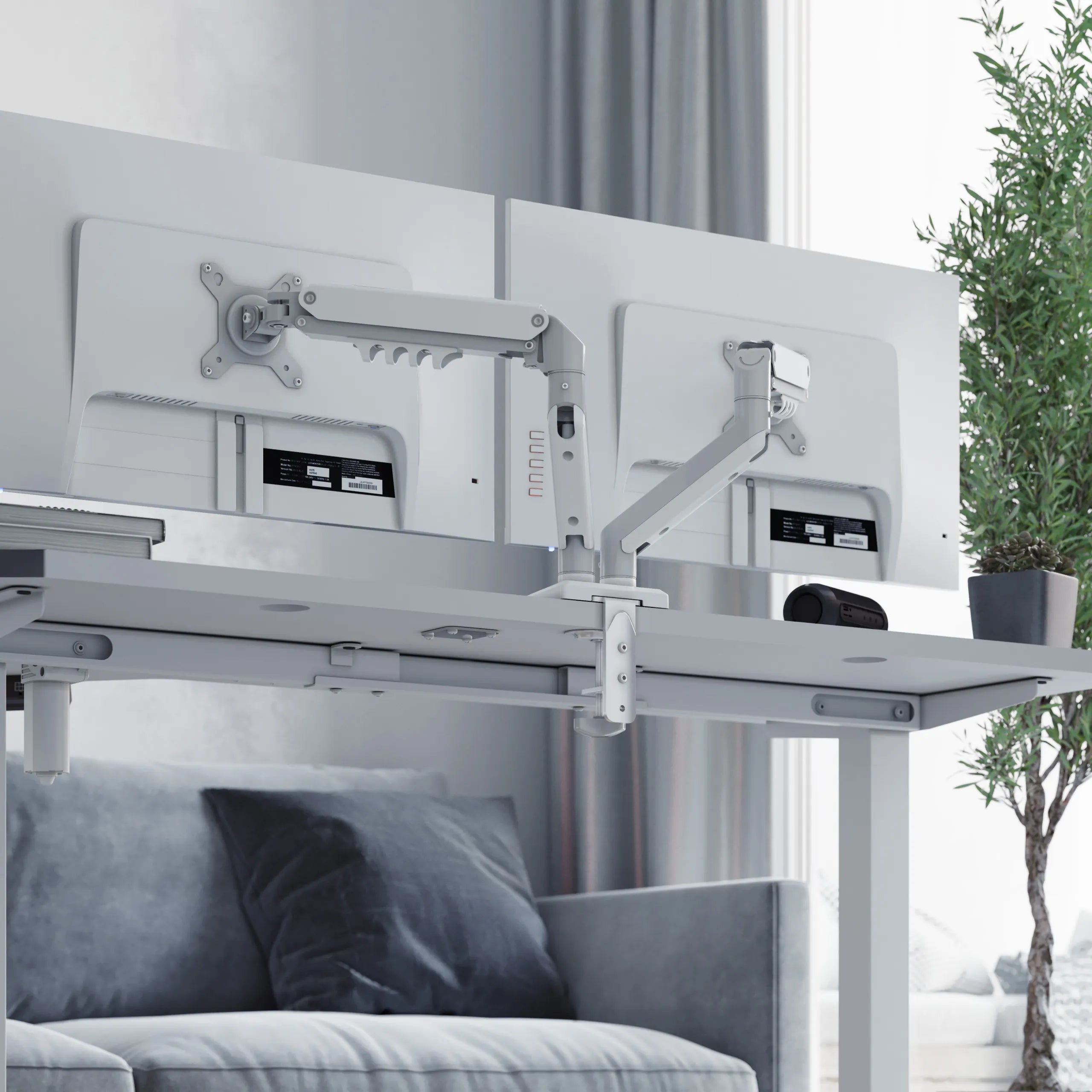 Mark Adler Flow 4.0-houder voor twee beeldschermen