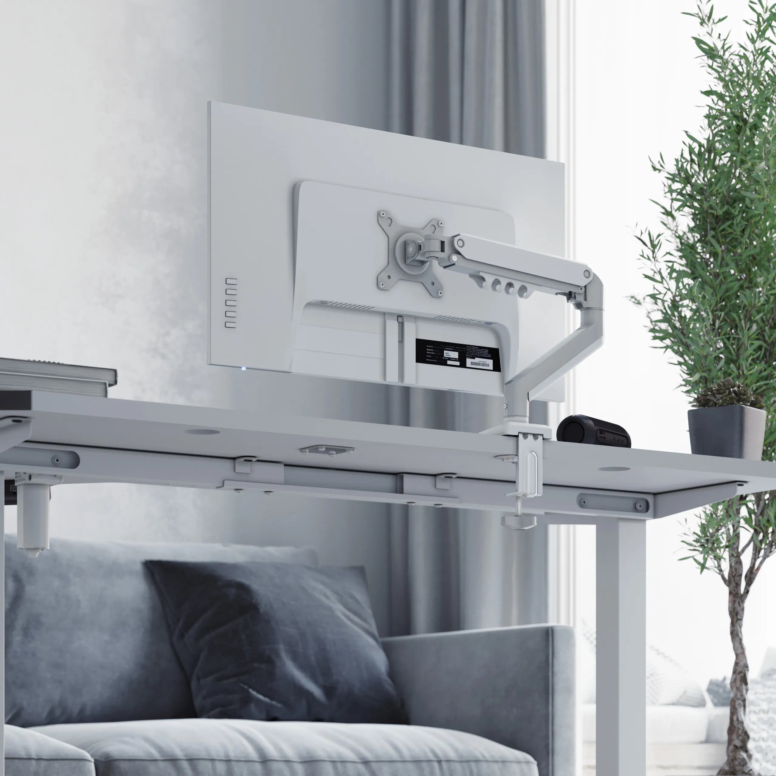 Mark Adler Flow 2.0 monitorhouder voor op het bureau