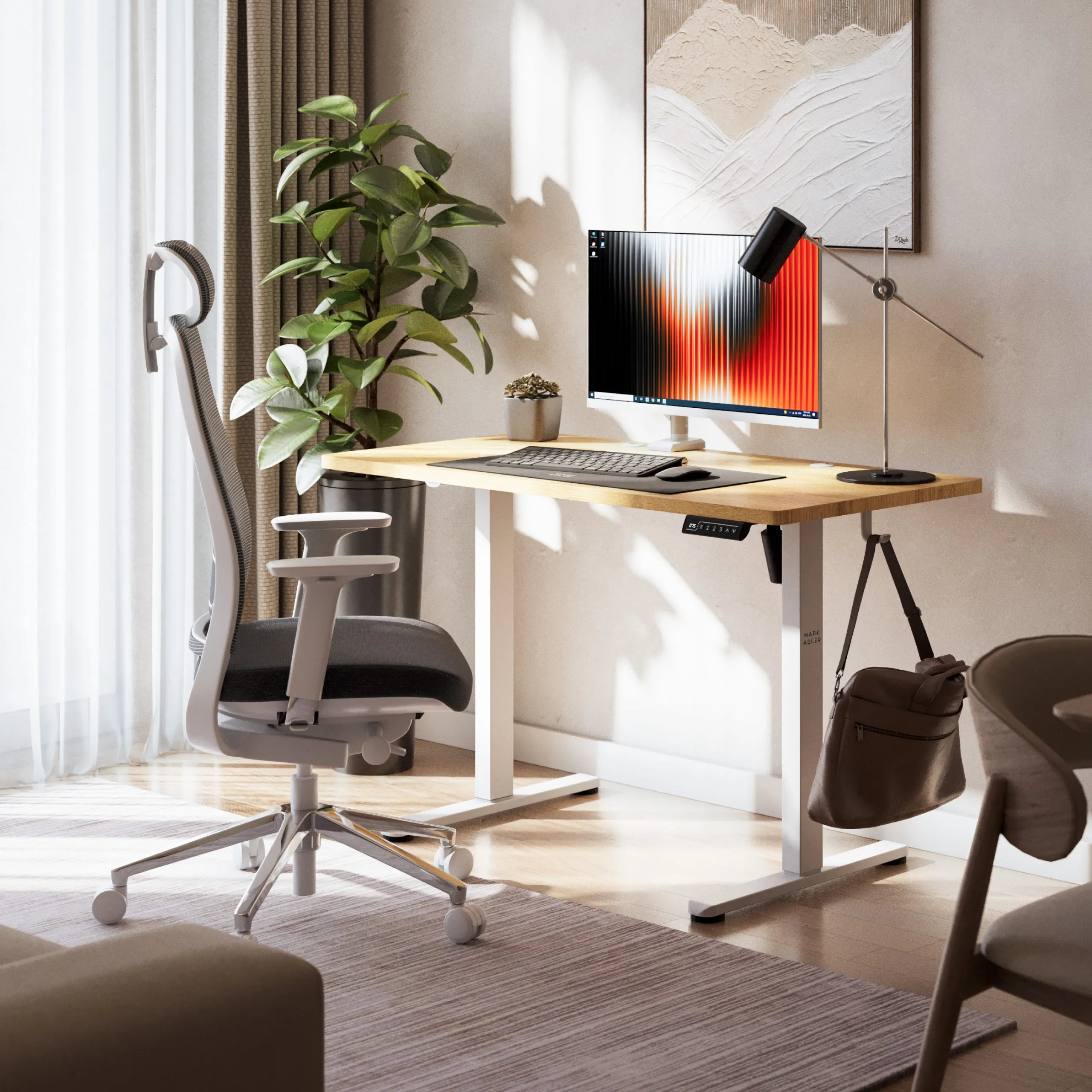 Mark Adler Leader 6.9 Craft elektrisch verstelbaar bureau, 120 cm