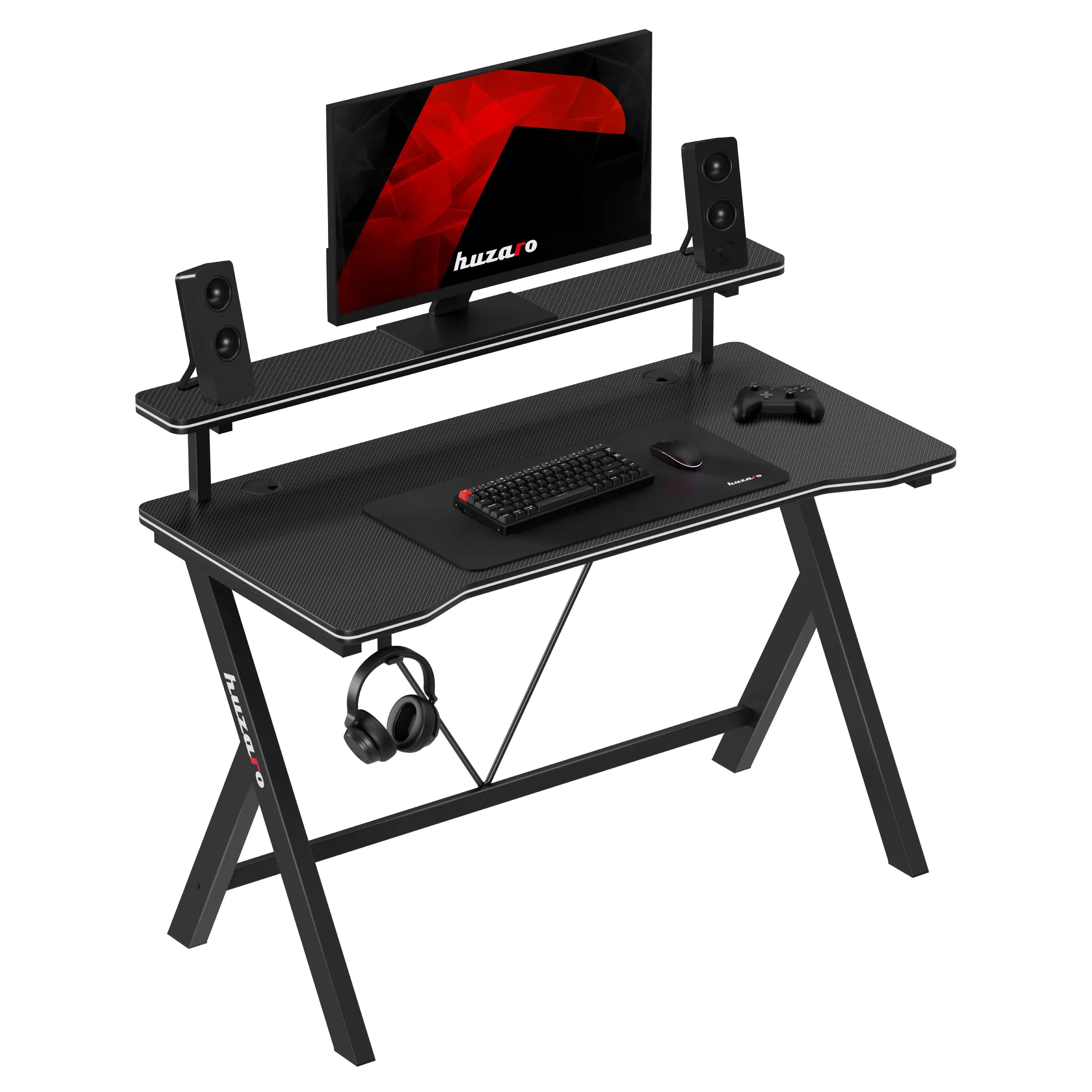 Gamingbureau 120 cm Huzaro Hero 1.9 Black