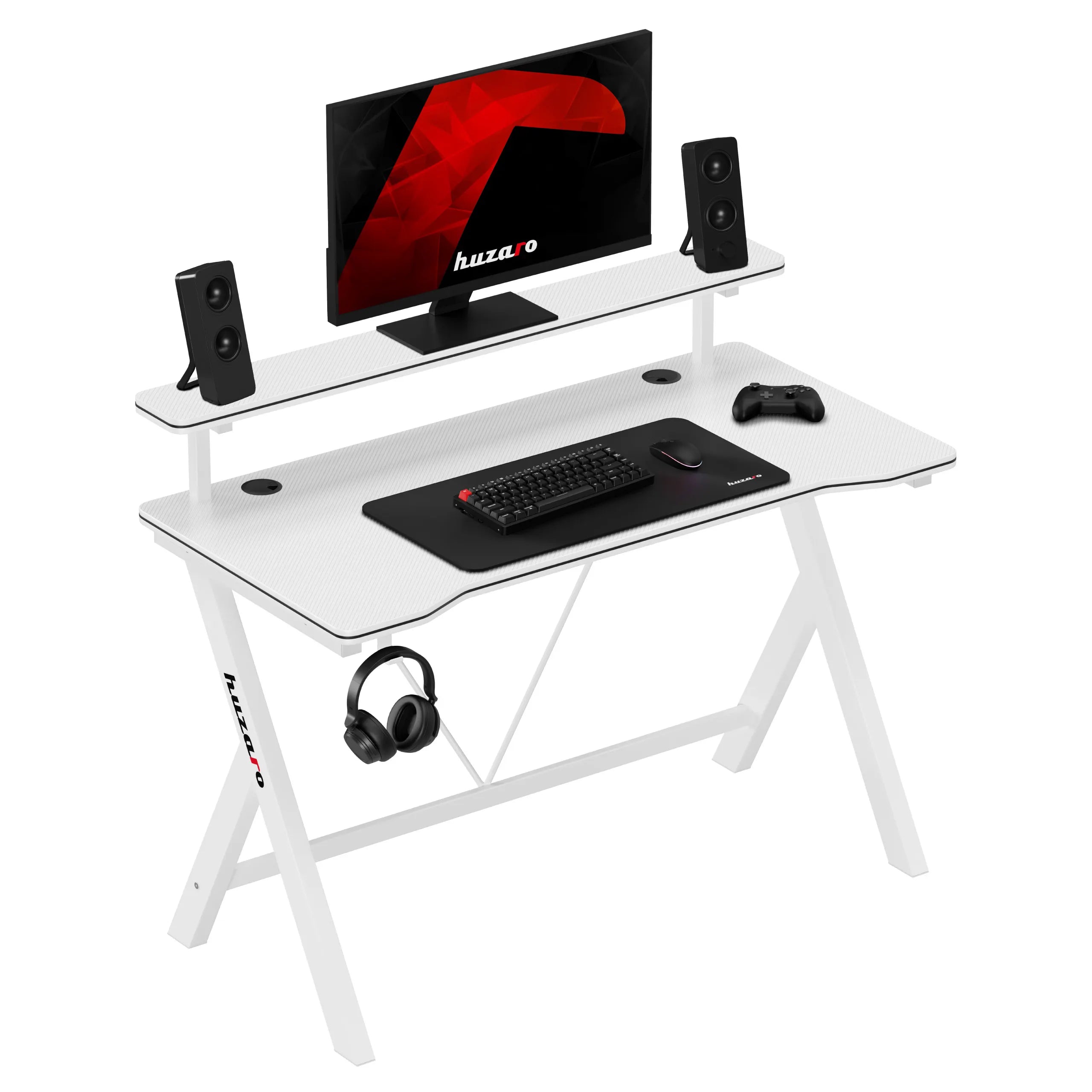Gamingbureau 120 cm Huzaro Hero 1.9 White