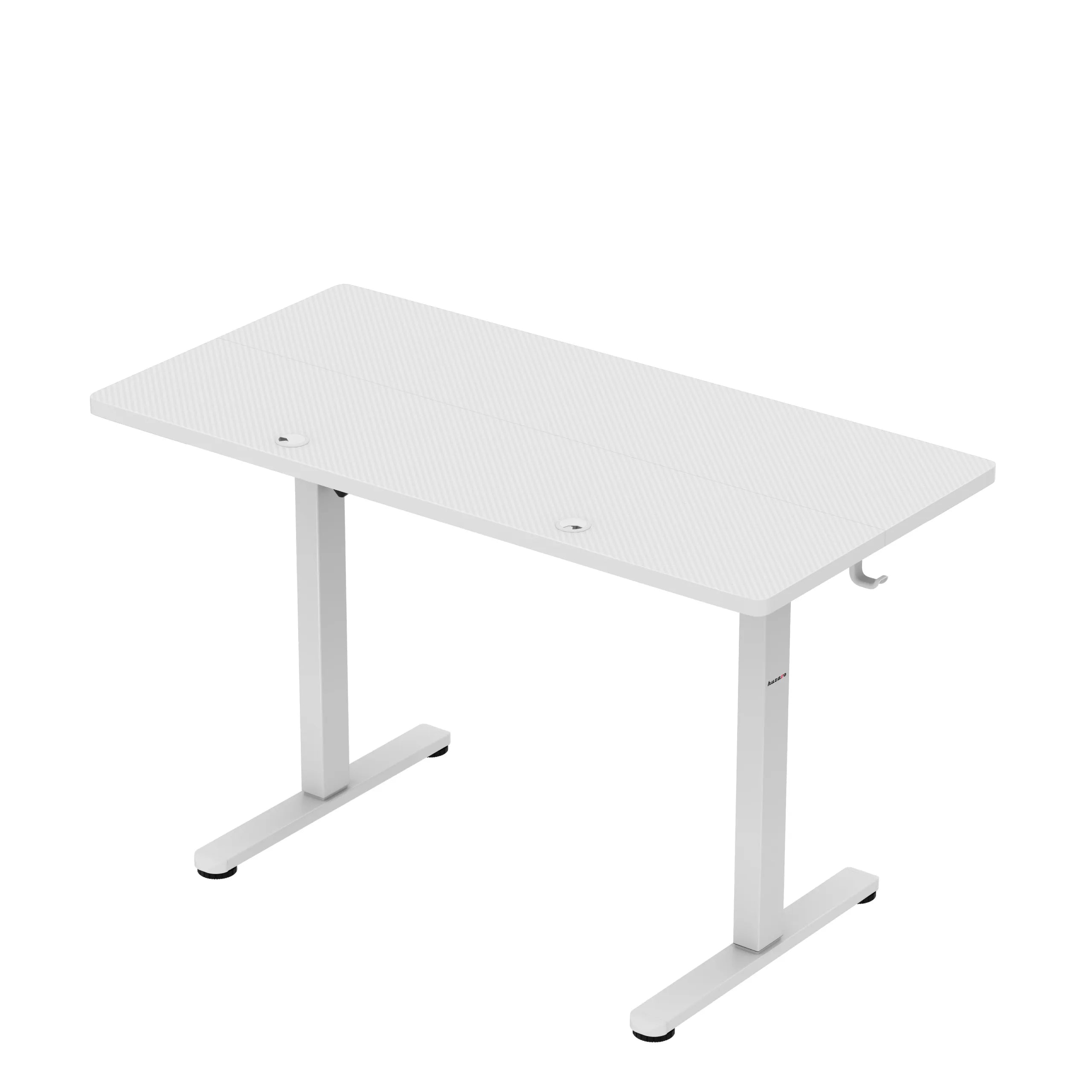 Huzaro Hero 8.1 White elektrisch gamingbureau, 120 cm