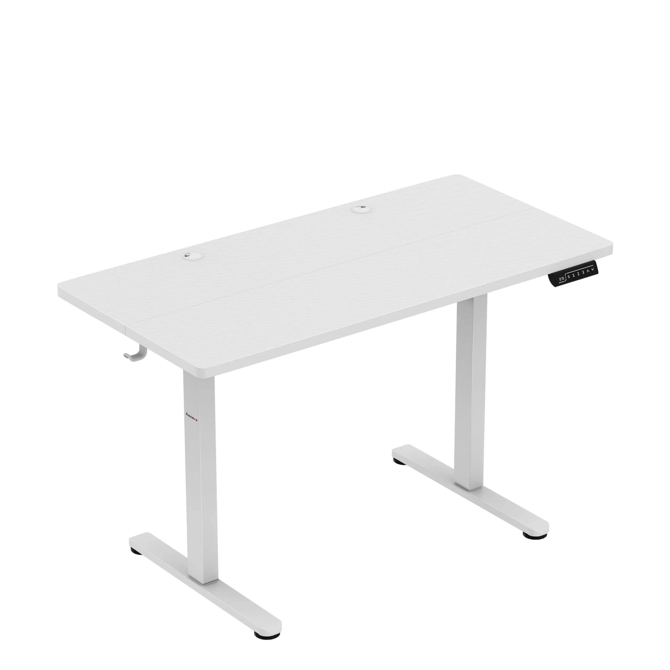 Huzaro Hero 8.1 White elektrisch gamingbureau, 120 cm