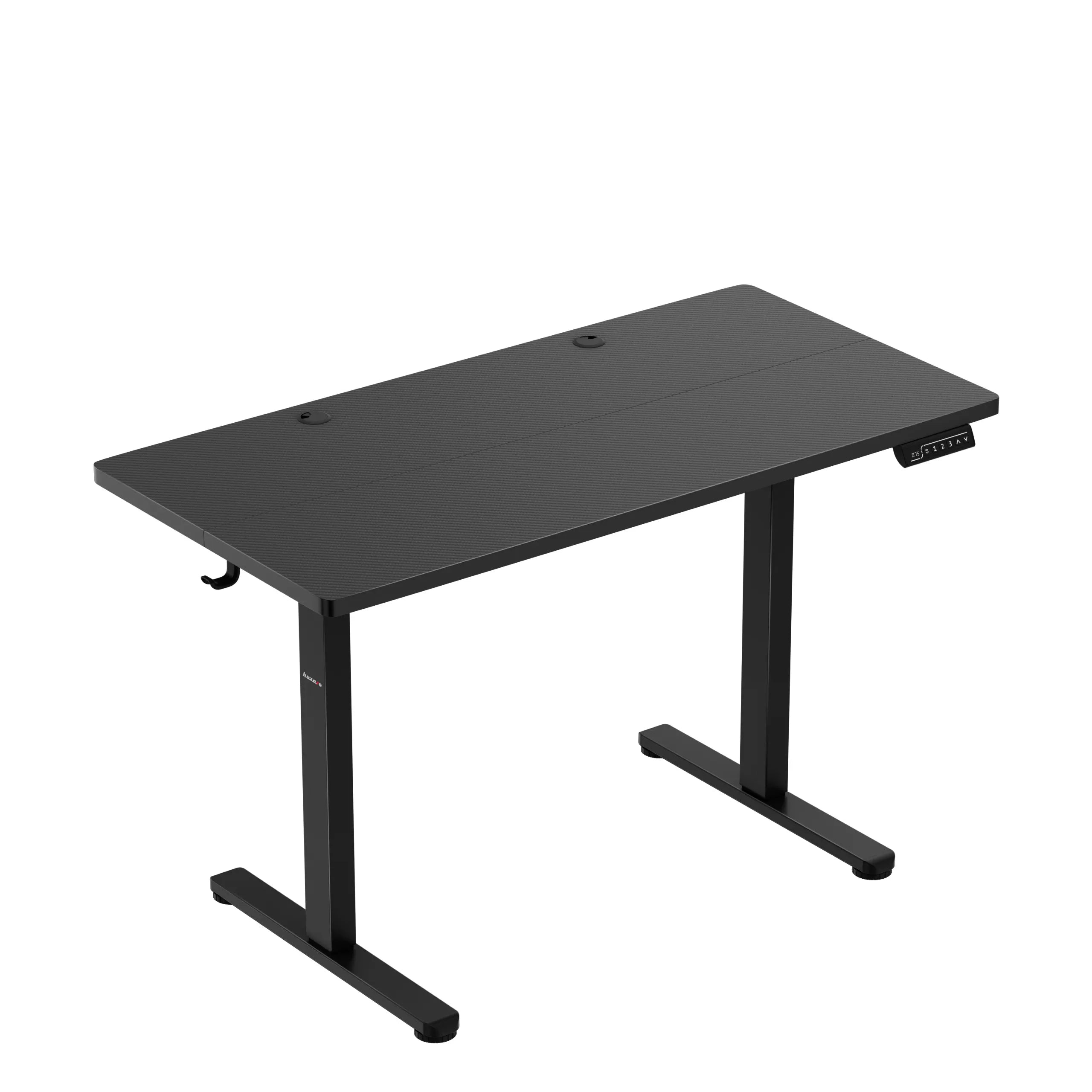 Huzaro Hero 8.1 Black elektrisch gamingbureau, 120 cm