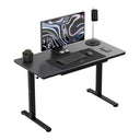 Elektrisch verstelbaar bureau met glazen blad: Mark Adler Leader 8.5 Black