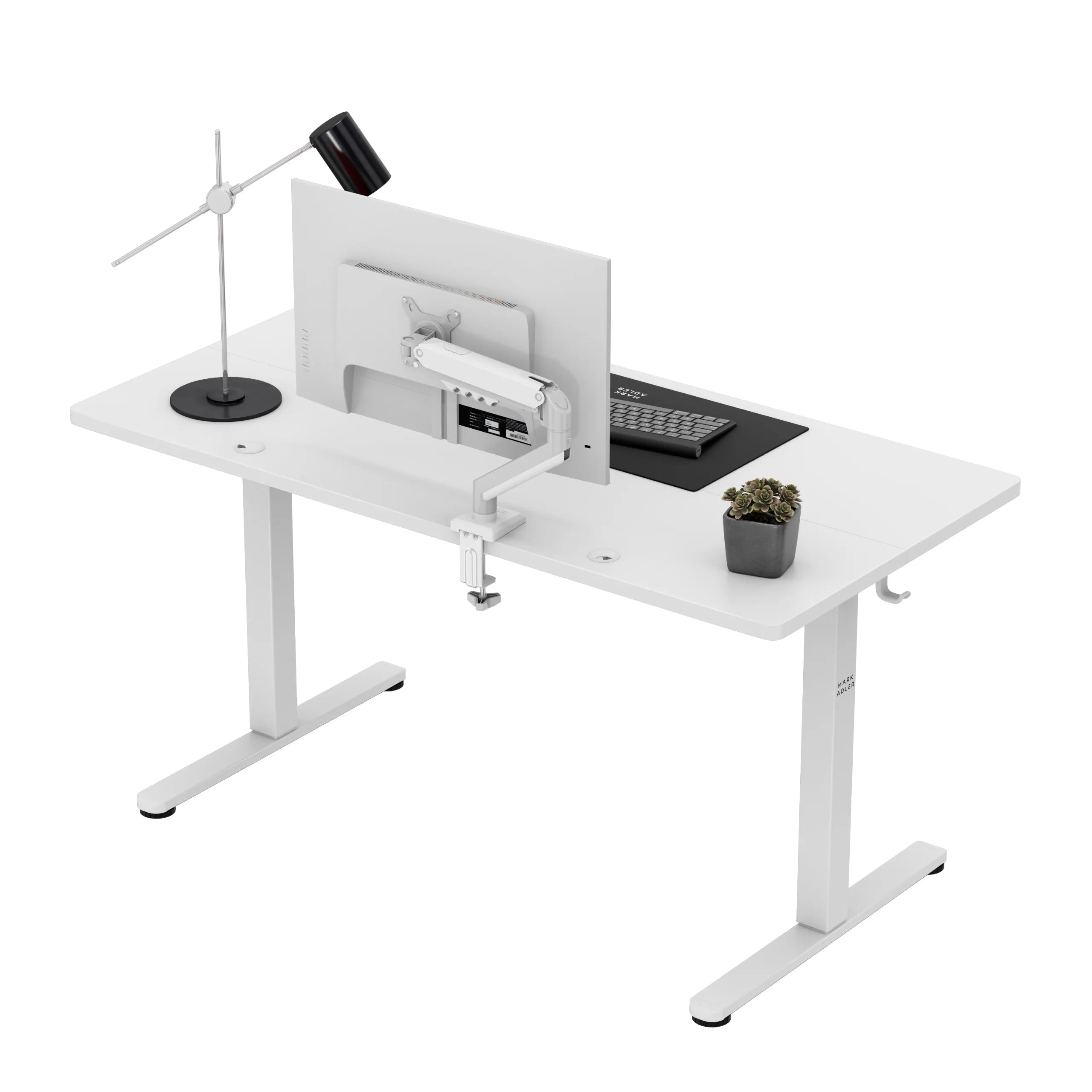 Mark Adler Leader 7.3 White elektrisch verstelbaar bureau, 140 cm