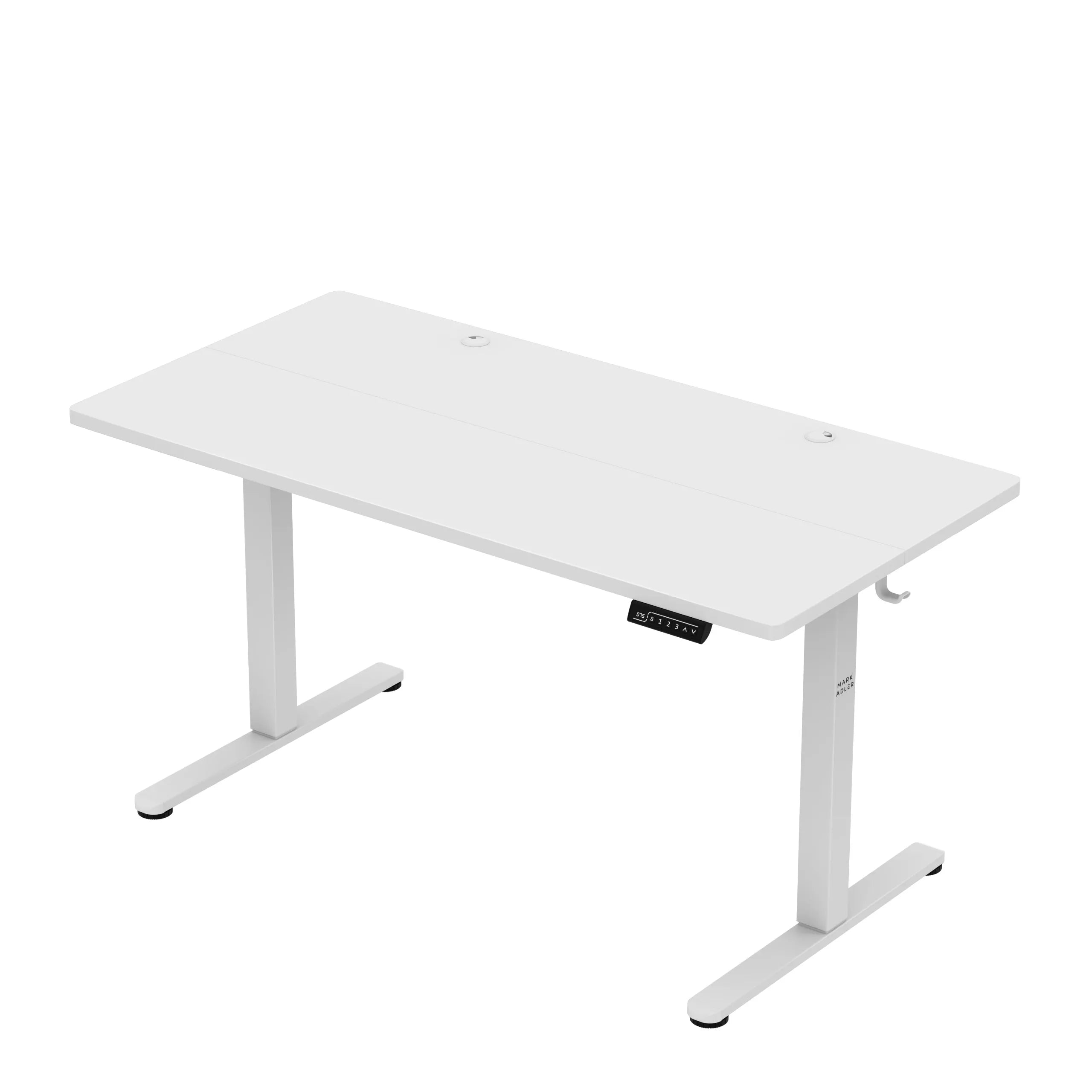 Mark Adler Leader 7.3 White elektrisch verstelbaar bureau, 140 cm