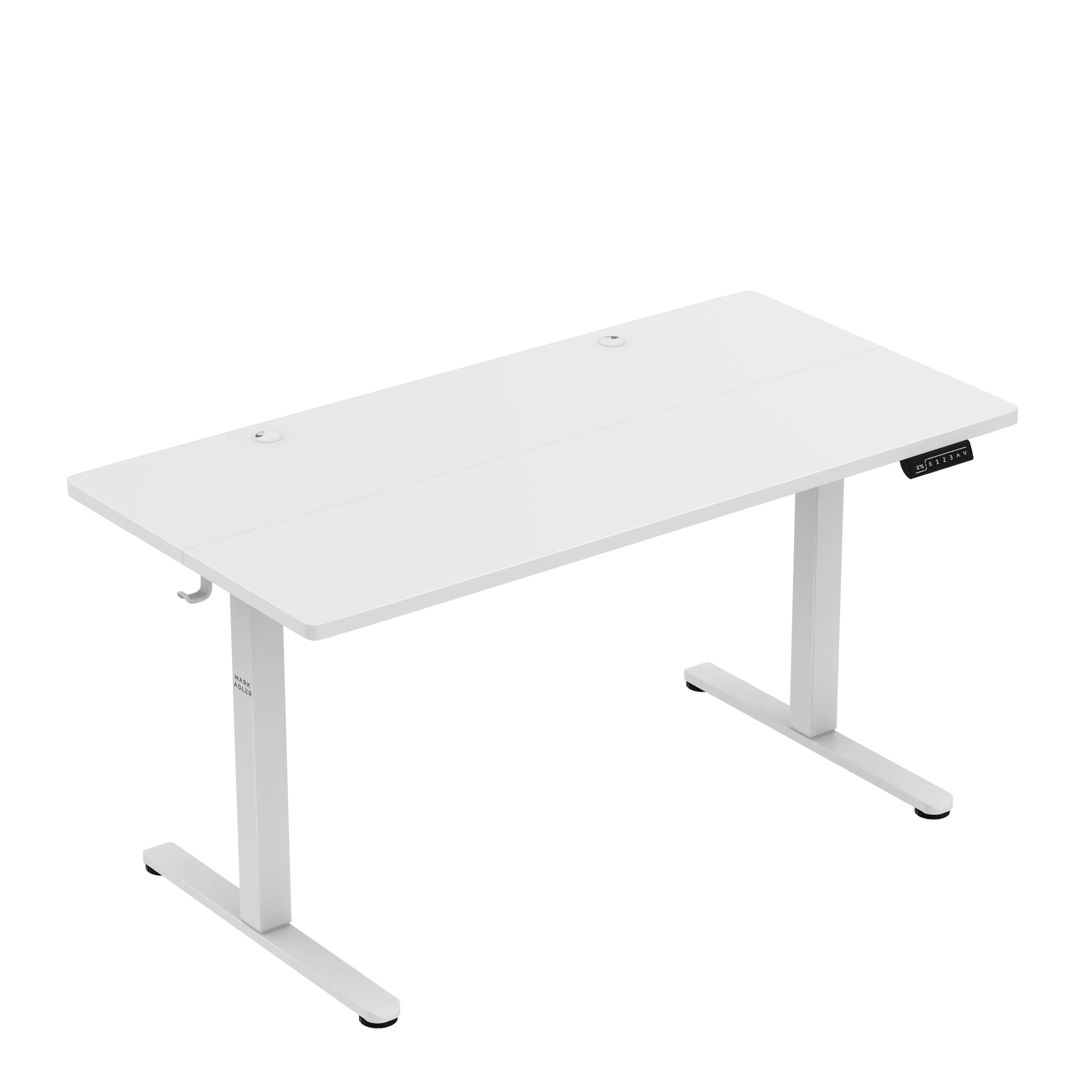 Mark Adler Leader 7.3 White elektrisch verstelbaar bureau, 140 cm