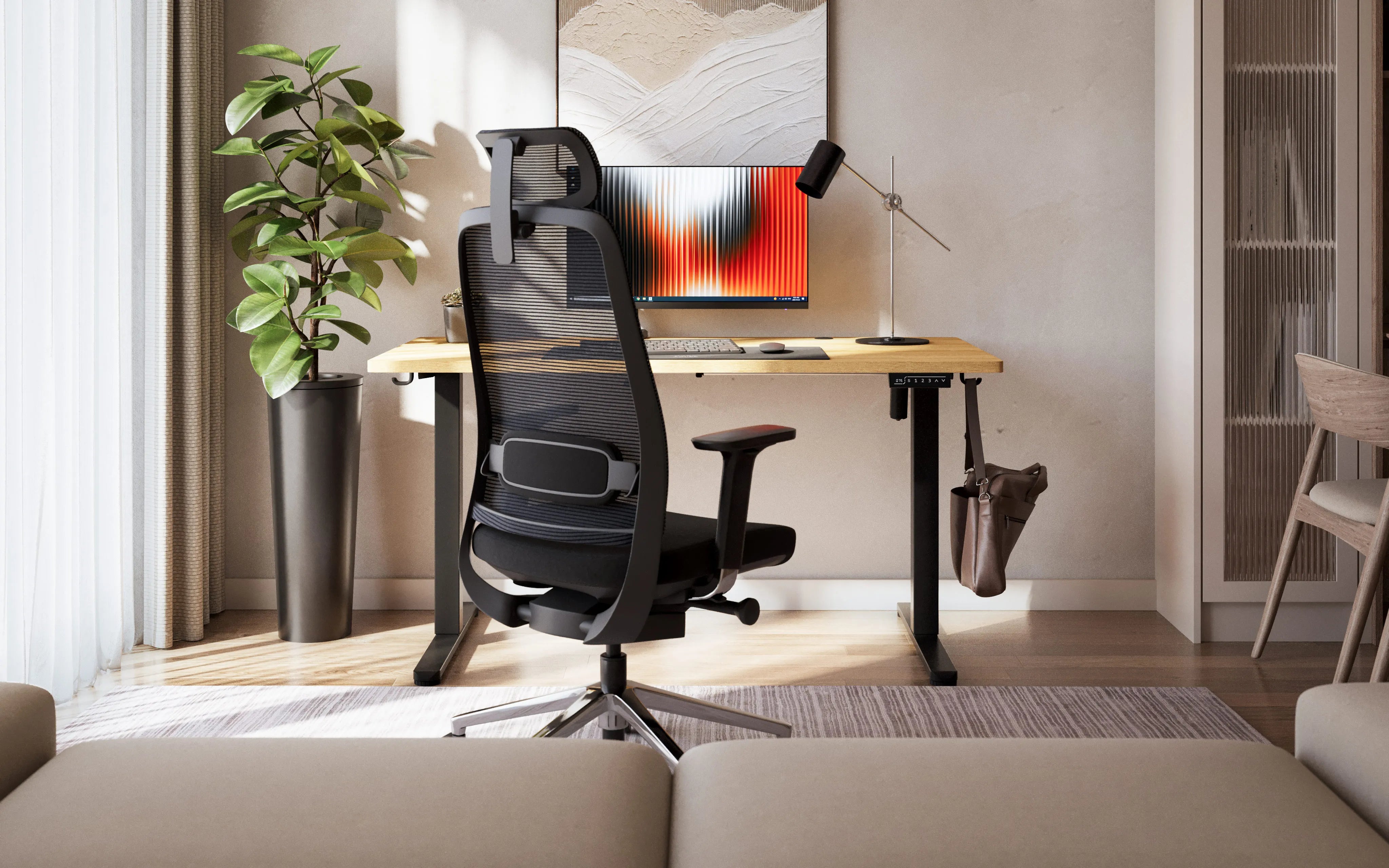 Mark Adler Leader 7.3 Craft elektrisch verstelbaar bureau, 140 cm