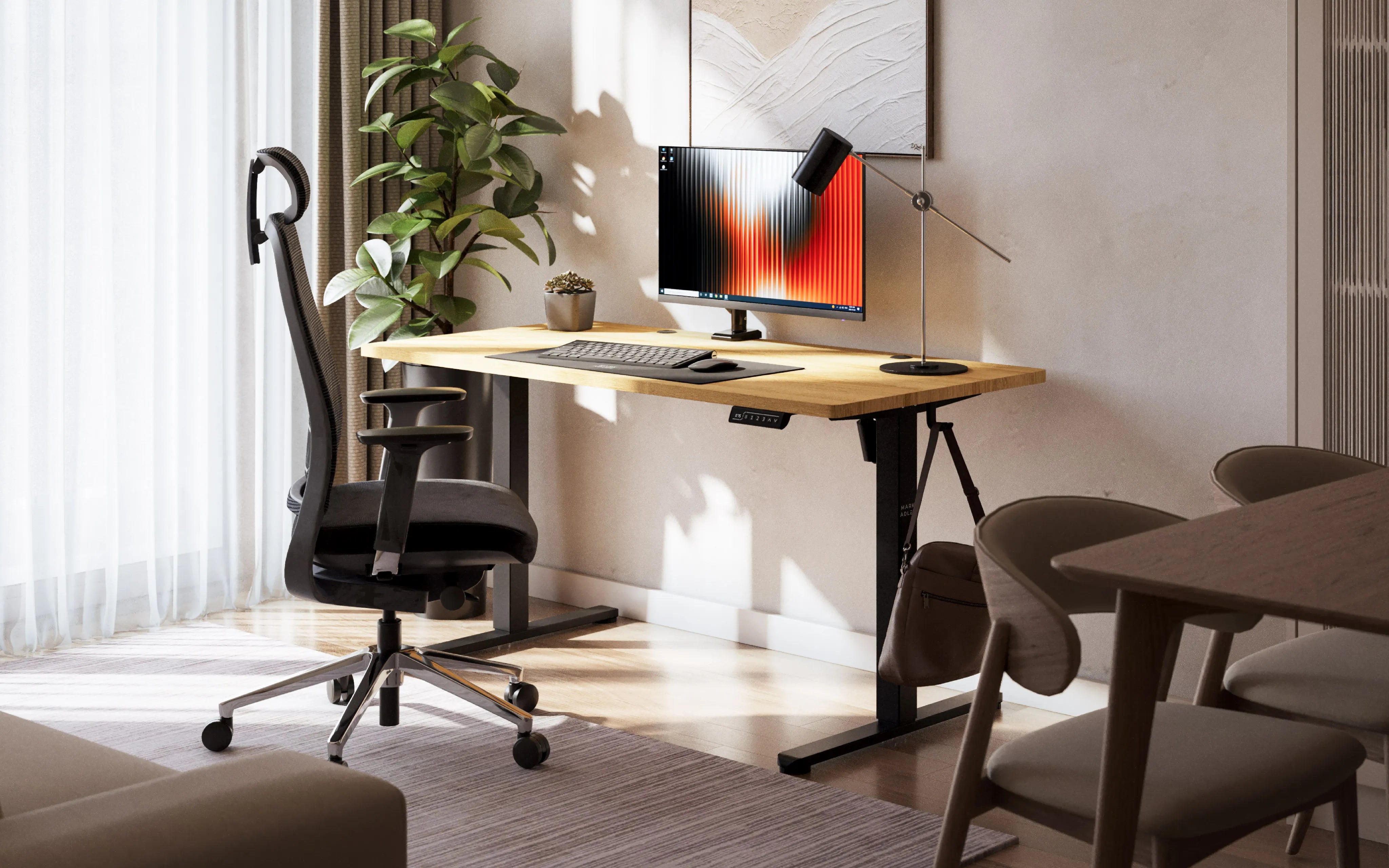 Mark Adler Leader 7.3 Craft elektrisch verstelbaar bureau, 140 cm