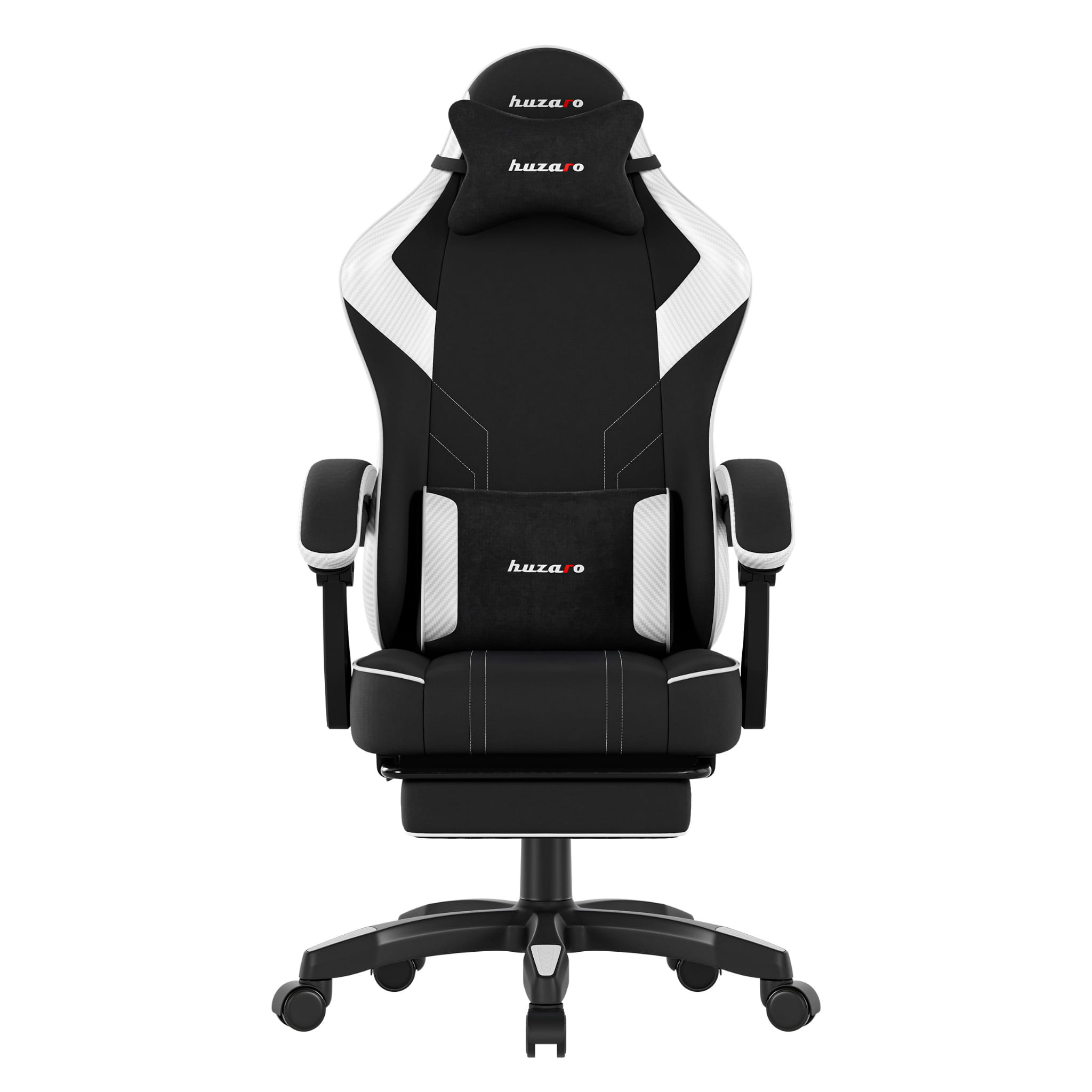 Huzaro Force 3.7 White Carbon gamingstoel