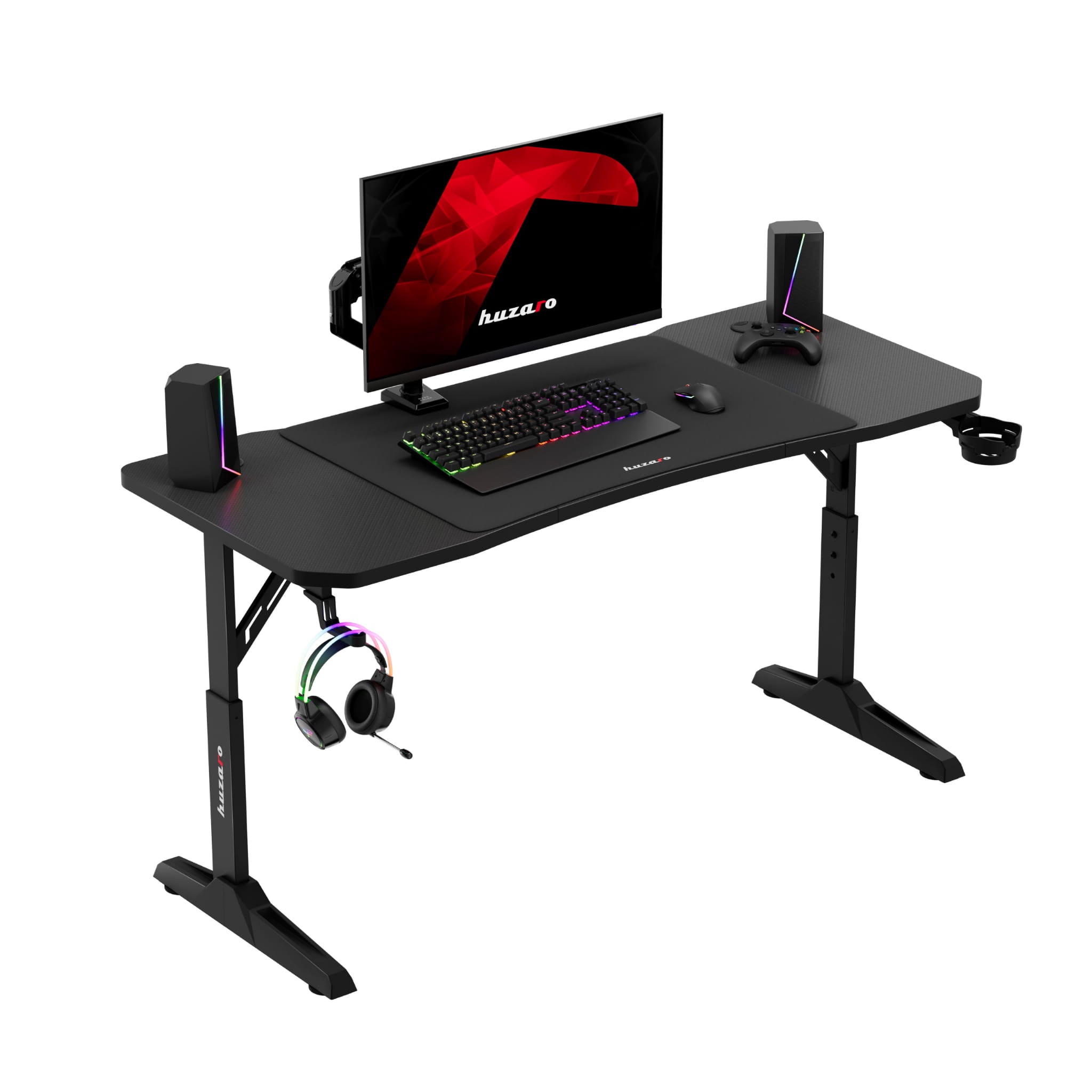 Huzaro Hero 3.6 Black gamingbureau, 140 cm