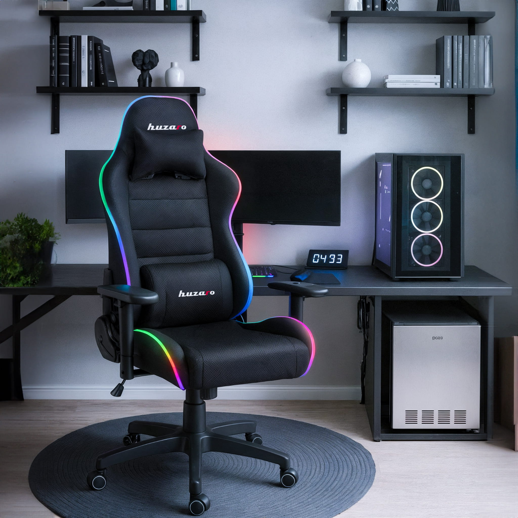 HUZARO RANGER 6.0 RGB Mesh gamingstoel voor kinderen