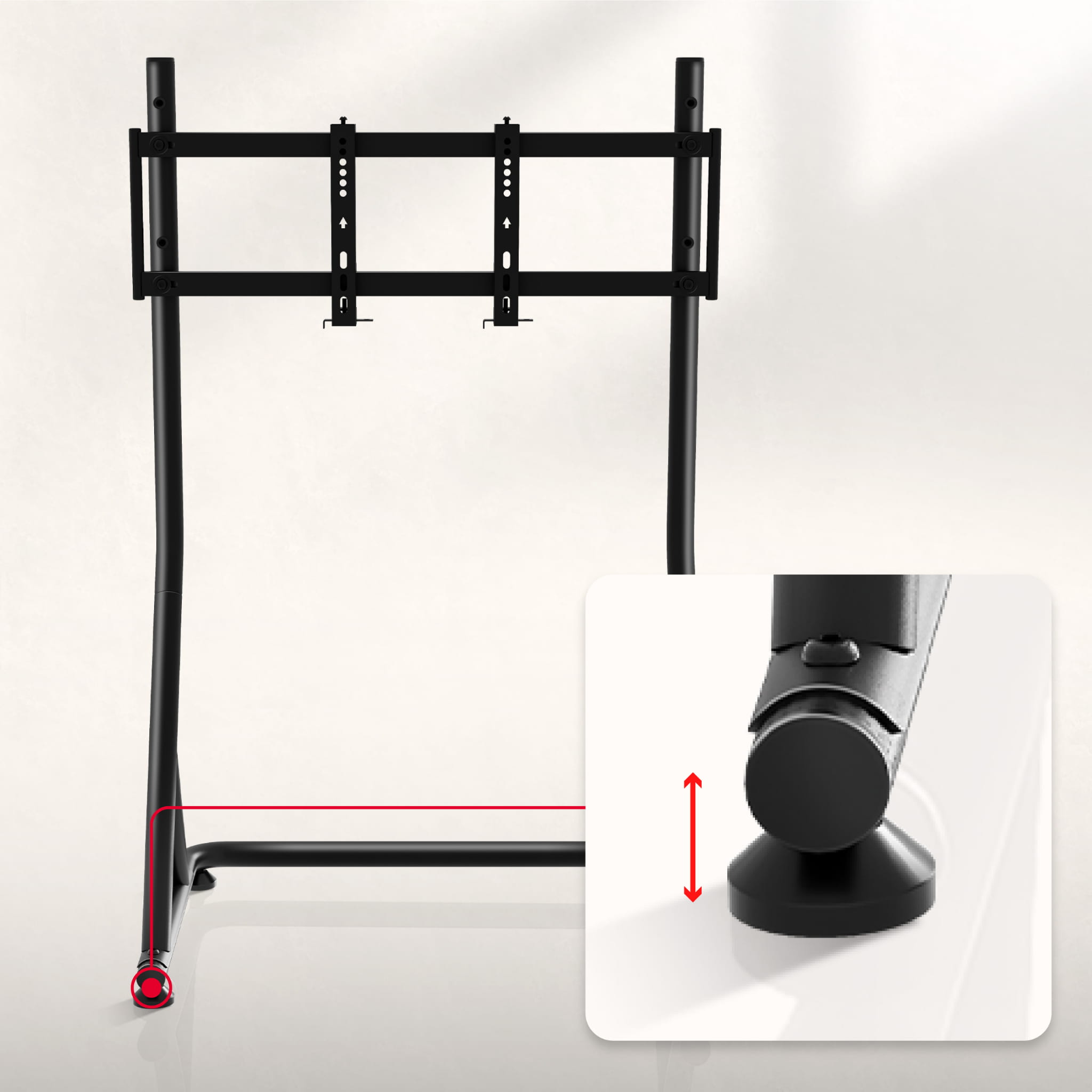 Huzaro Speed 9.1 sim-racing tv-standaard