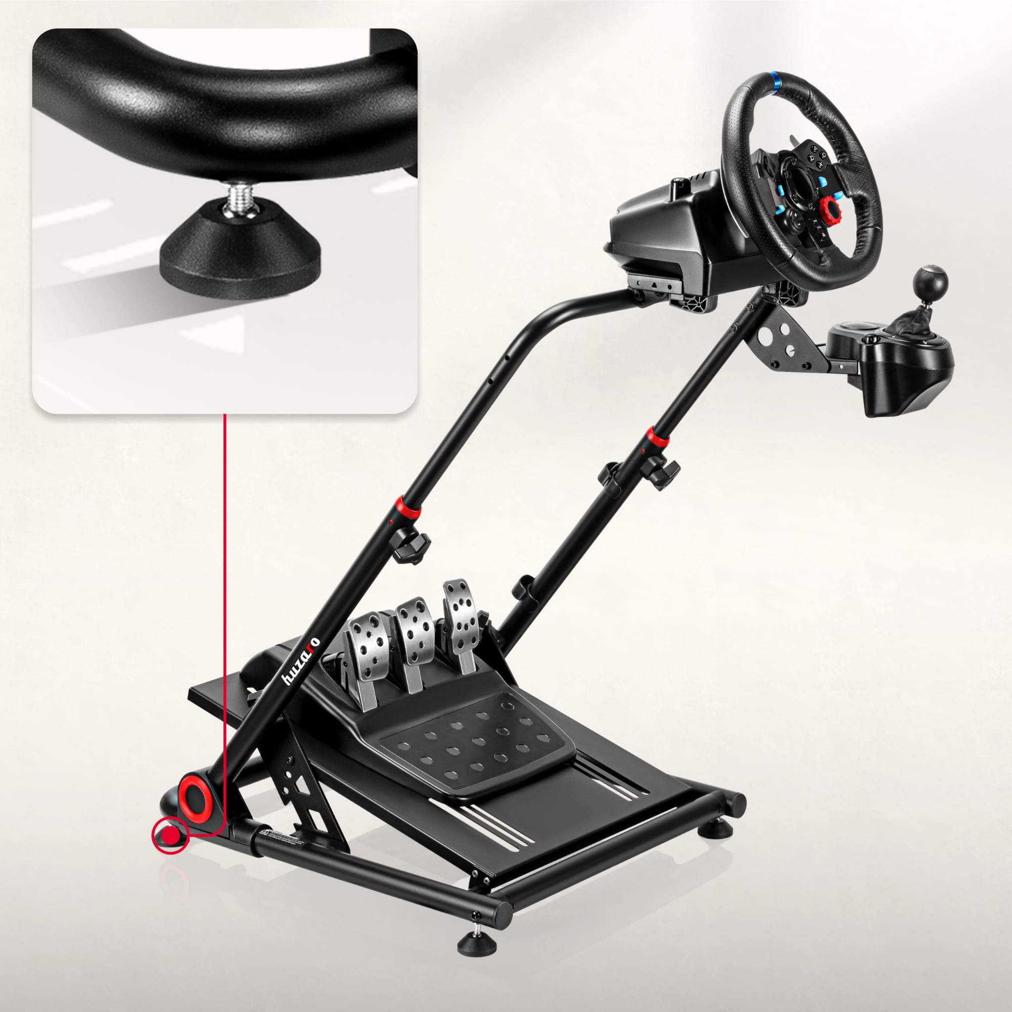 Stuurhouder HUZARO SPEED 3.0 voor simracen