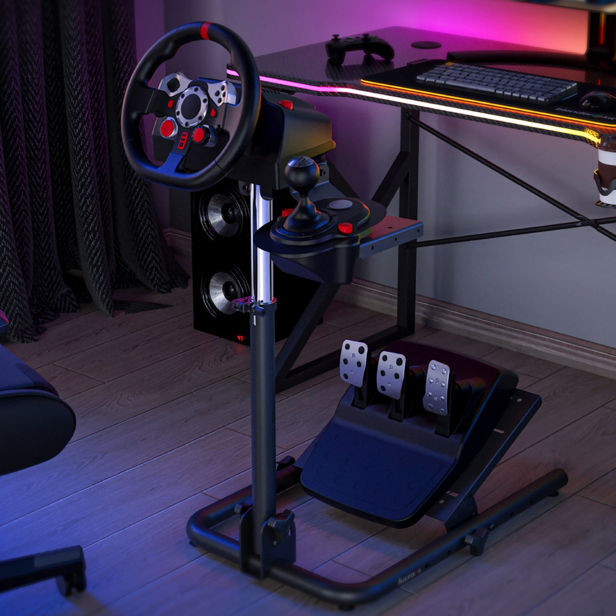 Huzaro SPEED 2.0 simracing-stuurhouder