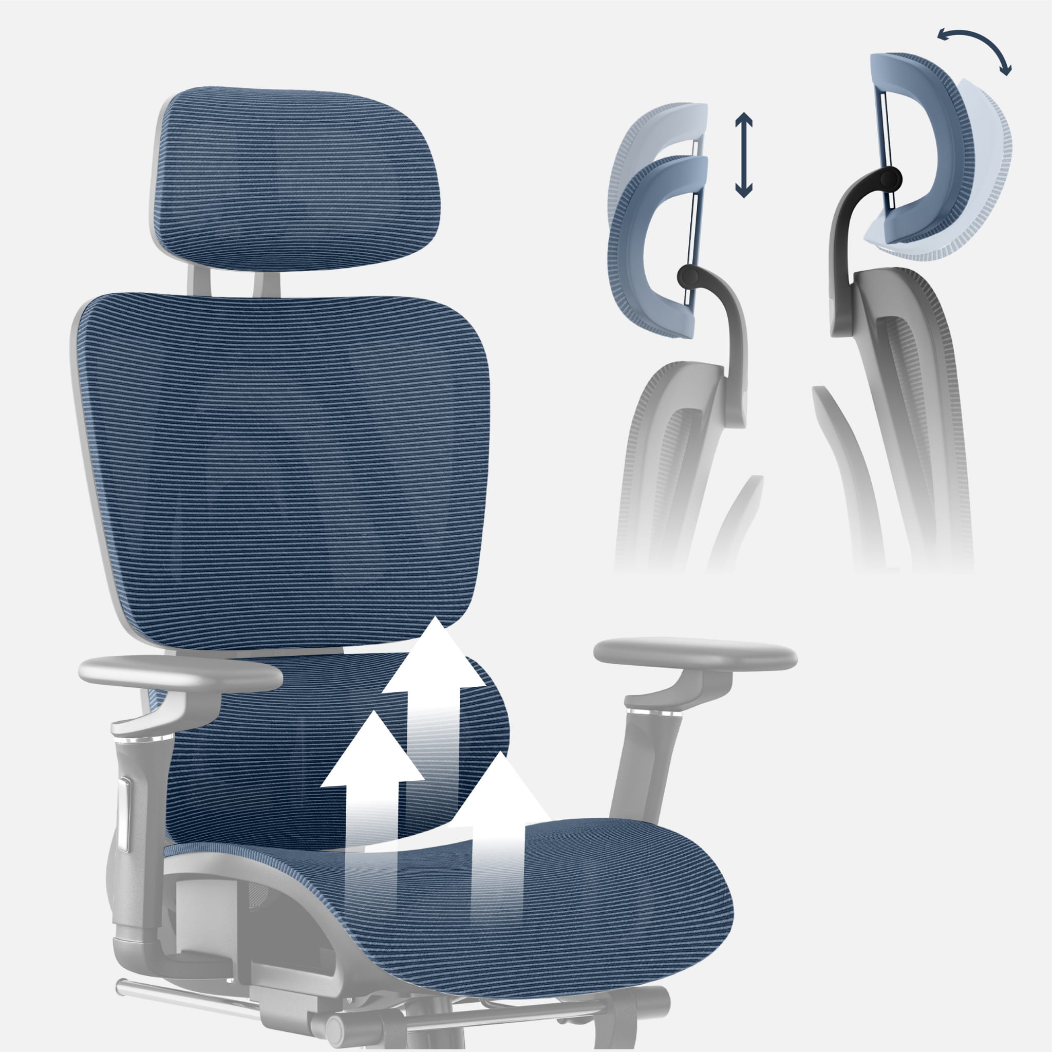 Ergonomische stoel Mark Adler Expert 7.9 Black