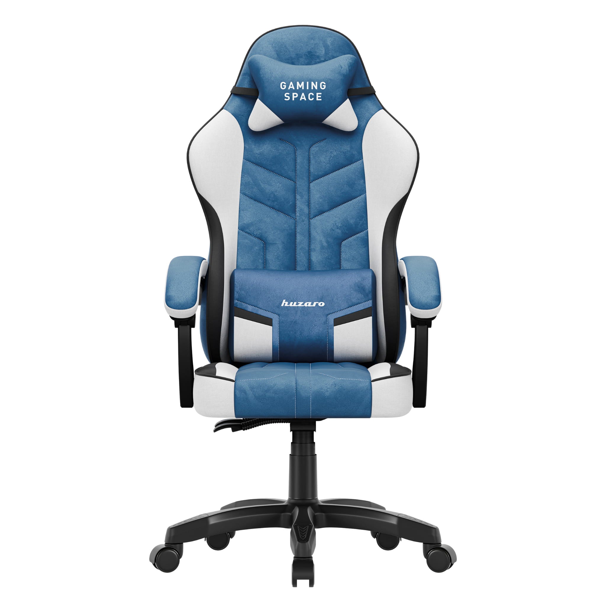 Huzaro Force 2.7 Blue gamingstoel van velours