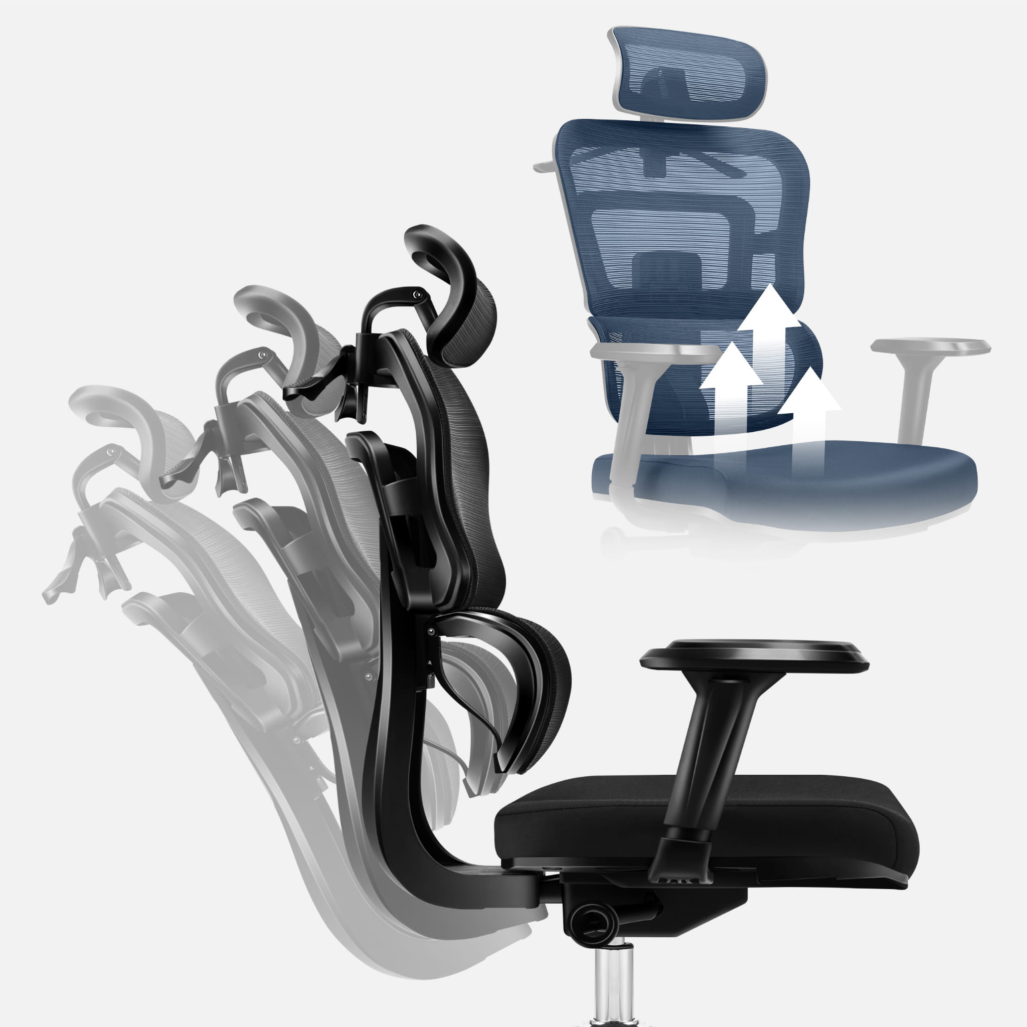 Mark Adler Expert 4.9 Black bureaustoel