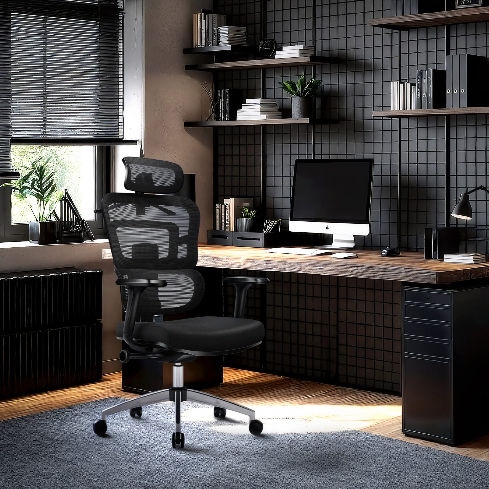 Mark Adler Expert 4.9 Black bureaustoel