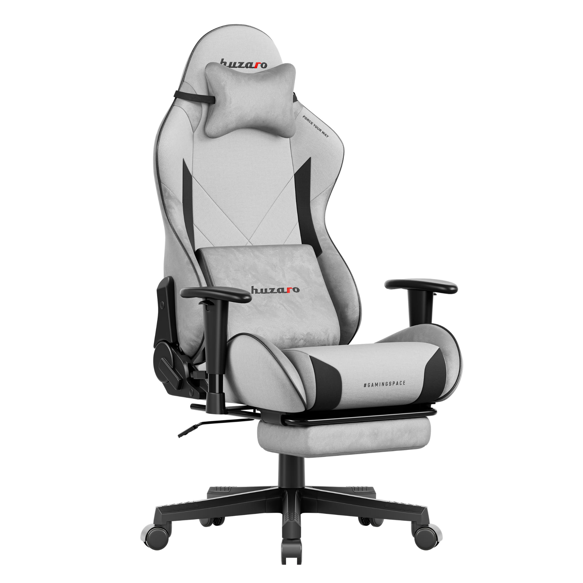 Huzaro Force 5.7 Grey gamingstoel