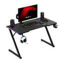 Huzaro Hero 2.5 RGB LED-gamingbureau, 120 cm