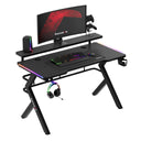 Huzaro Hero 5.0 RGB LED-gamingbureau, 120 cm